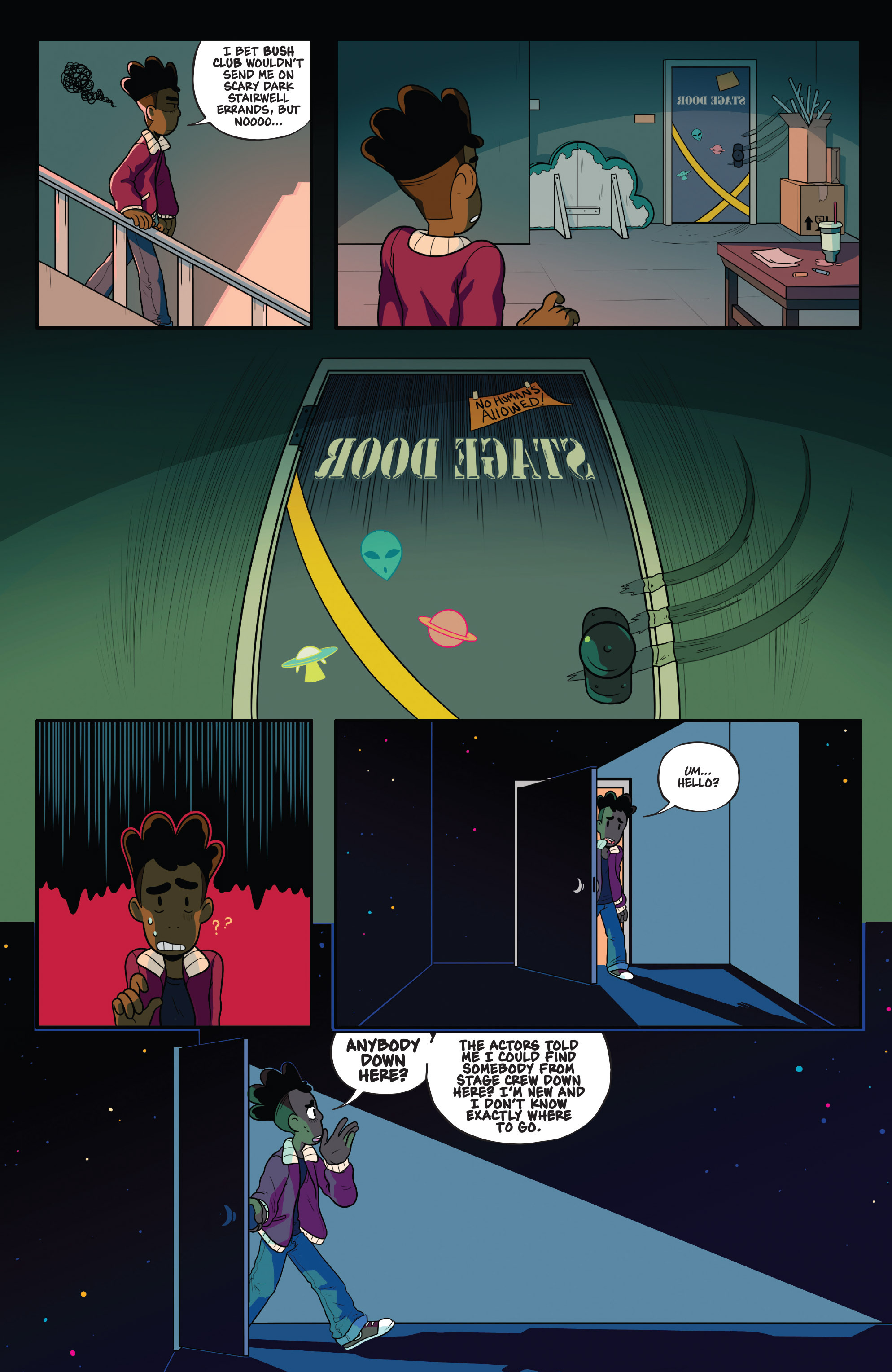 Read online The Backstagers comic -  Issue #1 - 8
