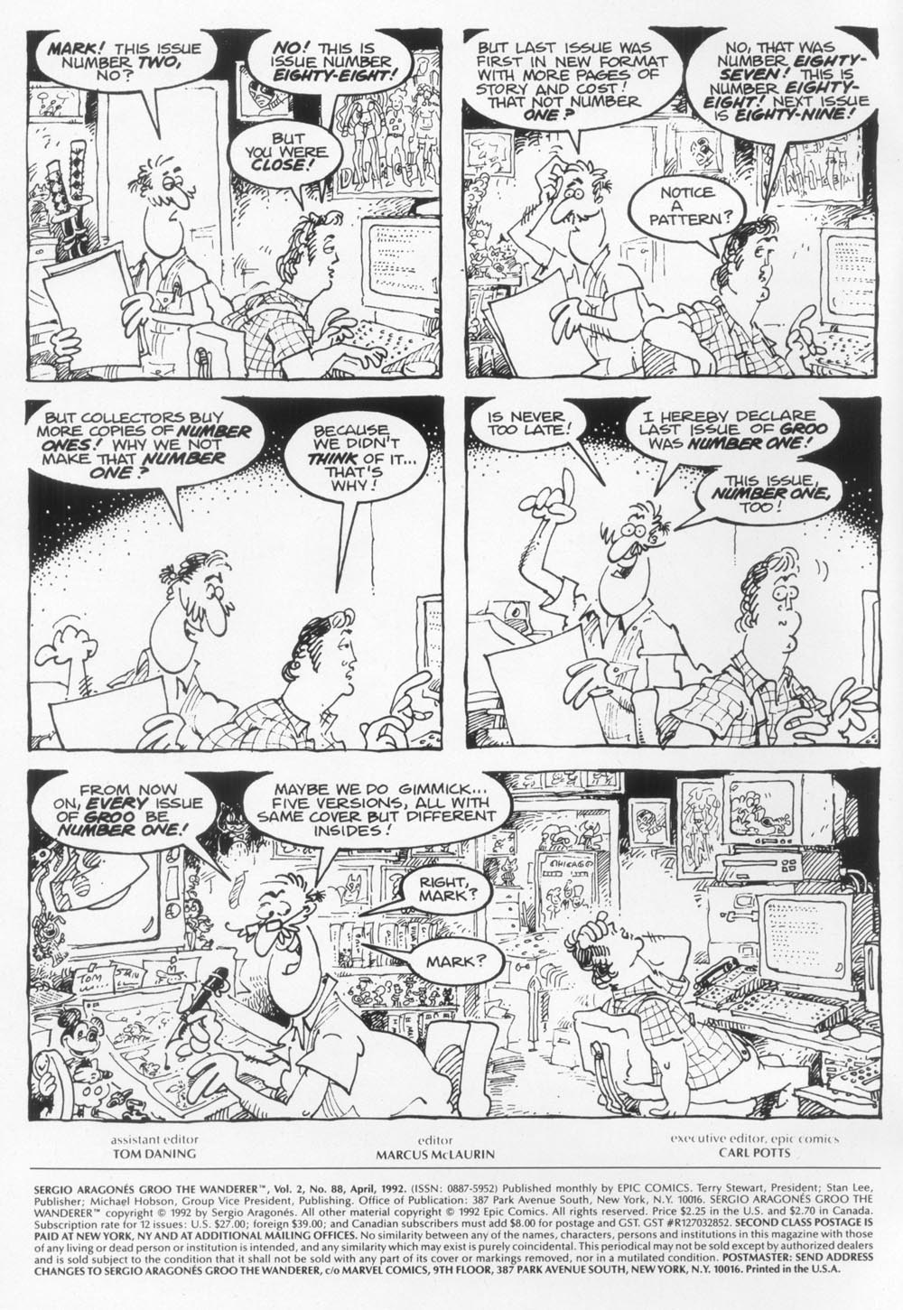 Read online Sergio Aragonés Groo the Wanderer comic -  Issue #88 - 2