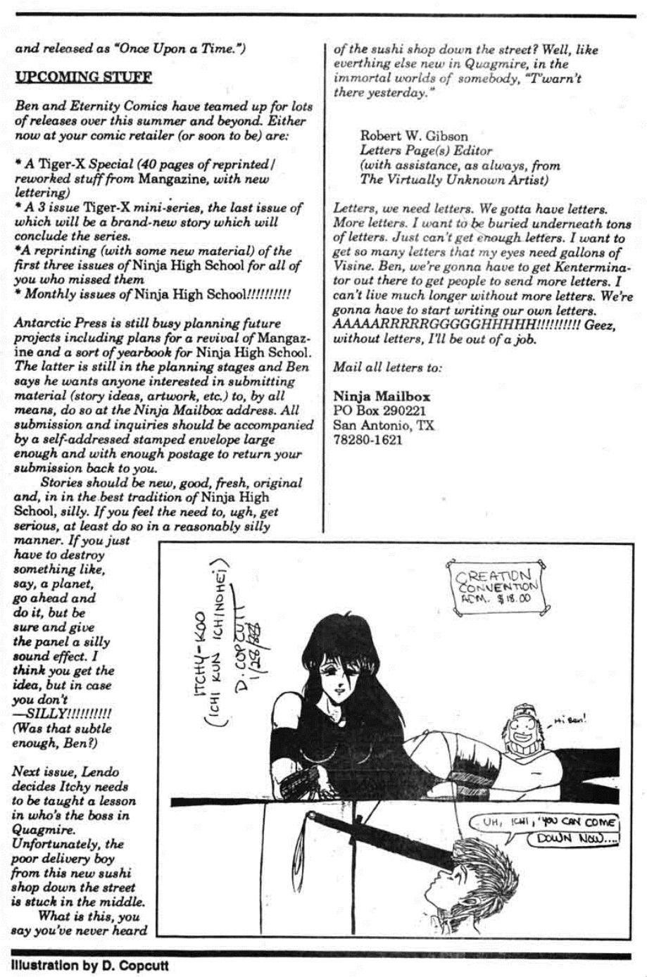 Read online Ninja High School (1986) comic -  Issue #6 - 35