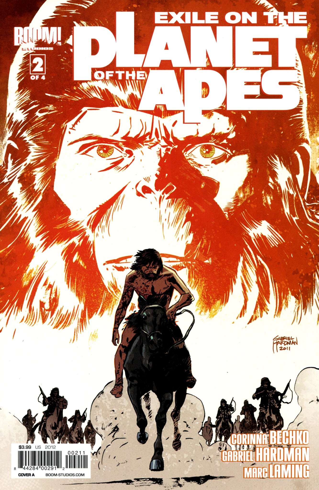 Read online Exile on the Planet of the Apes comic -  Issue #2 - 1