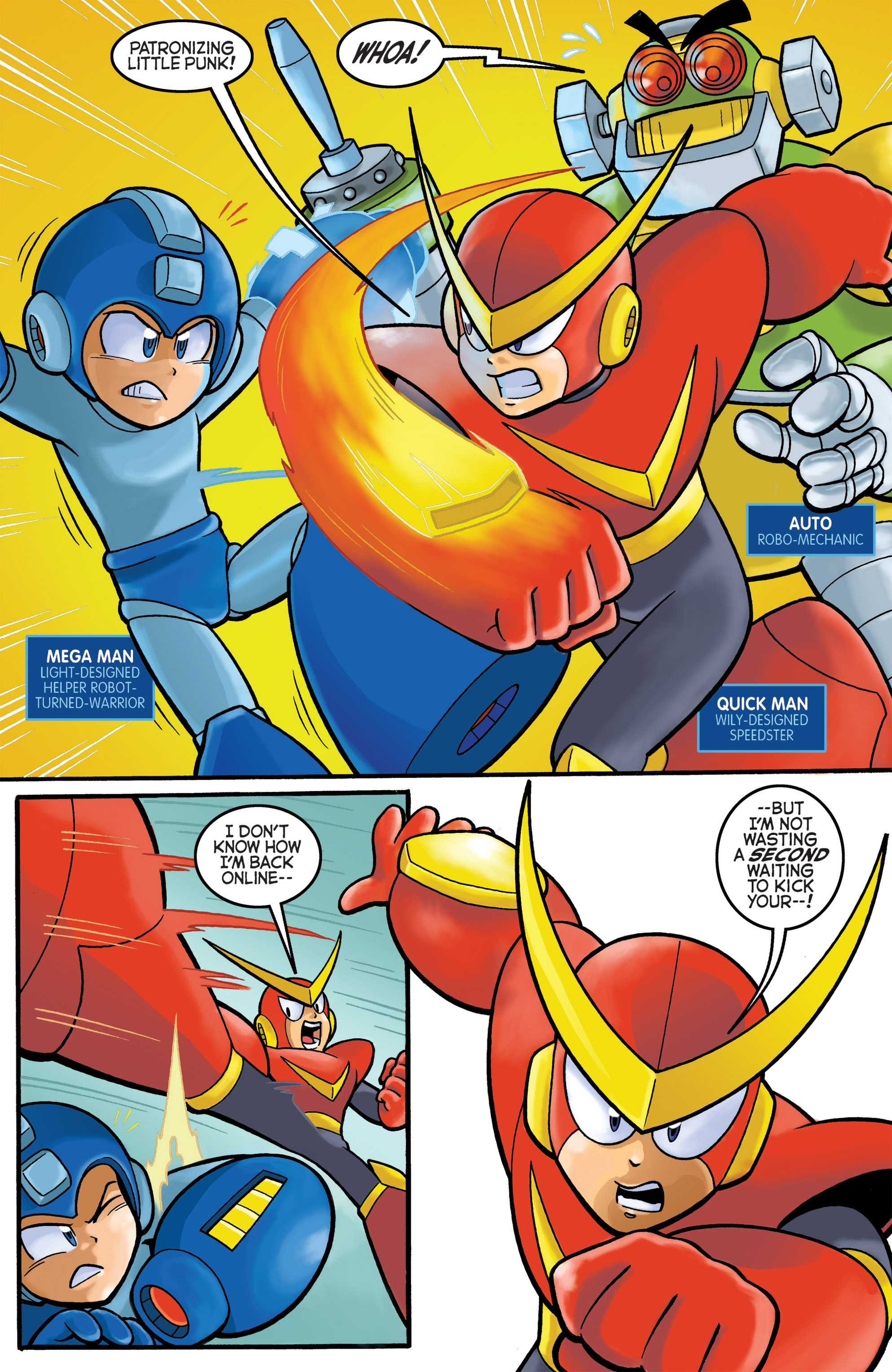 Read online Mega Man comic -  Issue #49 - 4