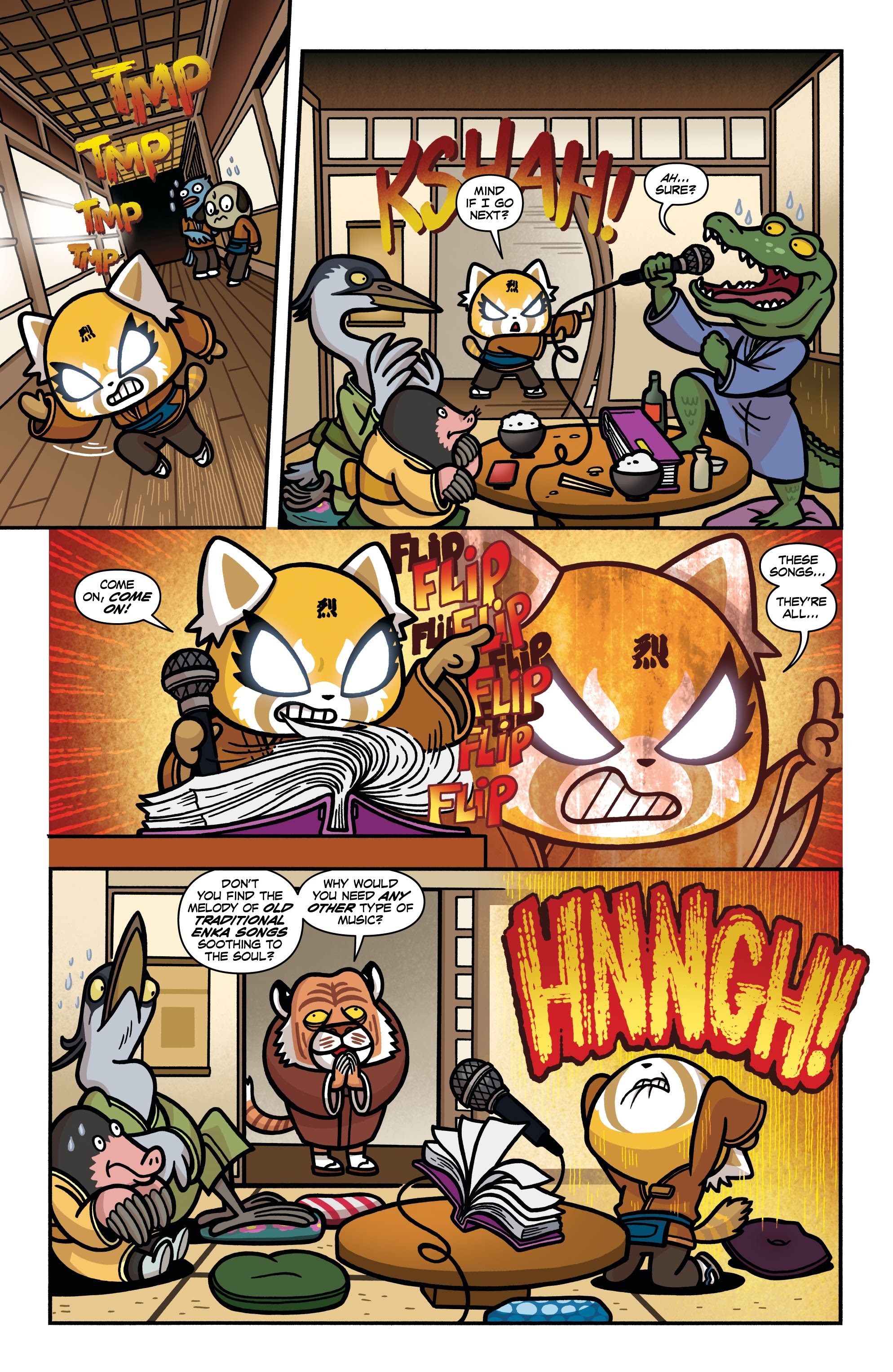 Read online Aggretsuko: Out of Office comic -  Issue #1 - 21