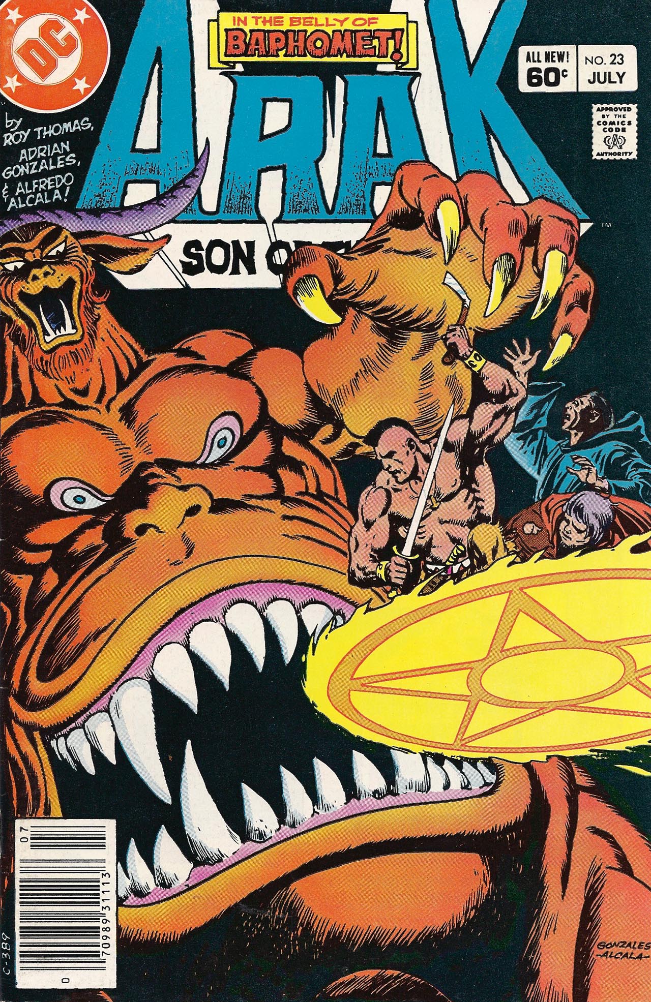 Read online Arak Son of Thunder comic -  Issue #23 - 1