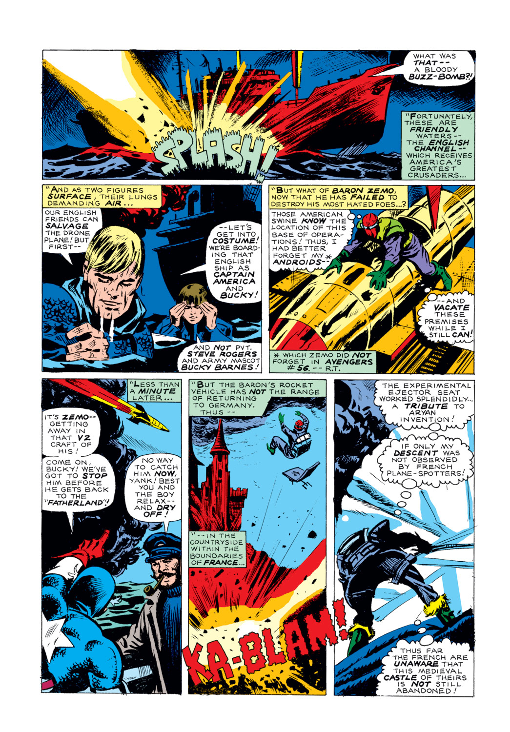 What If? (1977) issue 5 - Captain America hadn't vanished during World War Two - Page 6