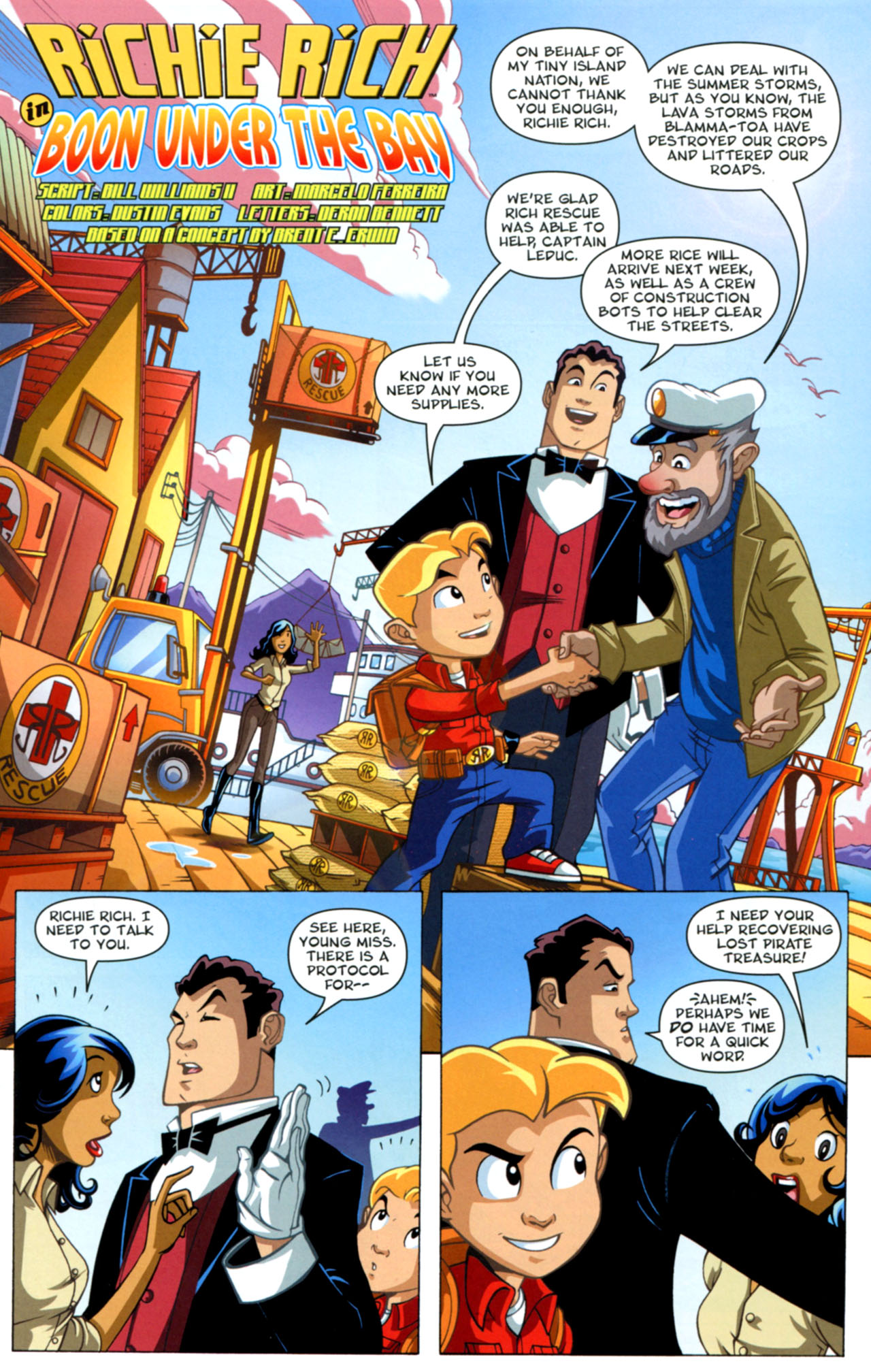 Read online Richie Rich: Rich Rescue comic -  Issue #1 - 9