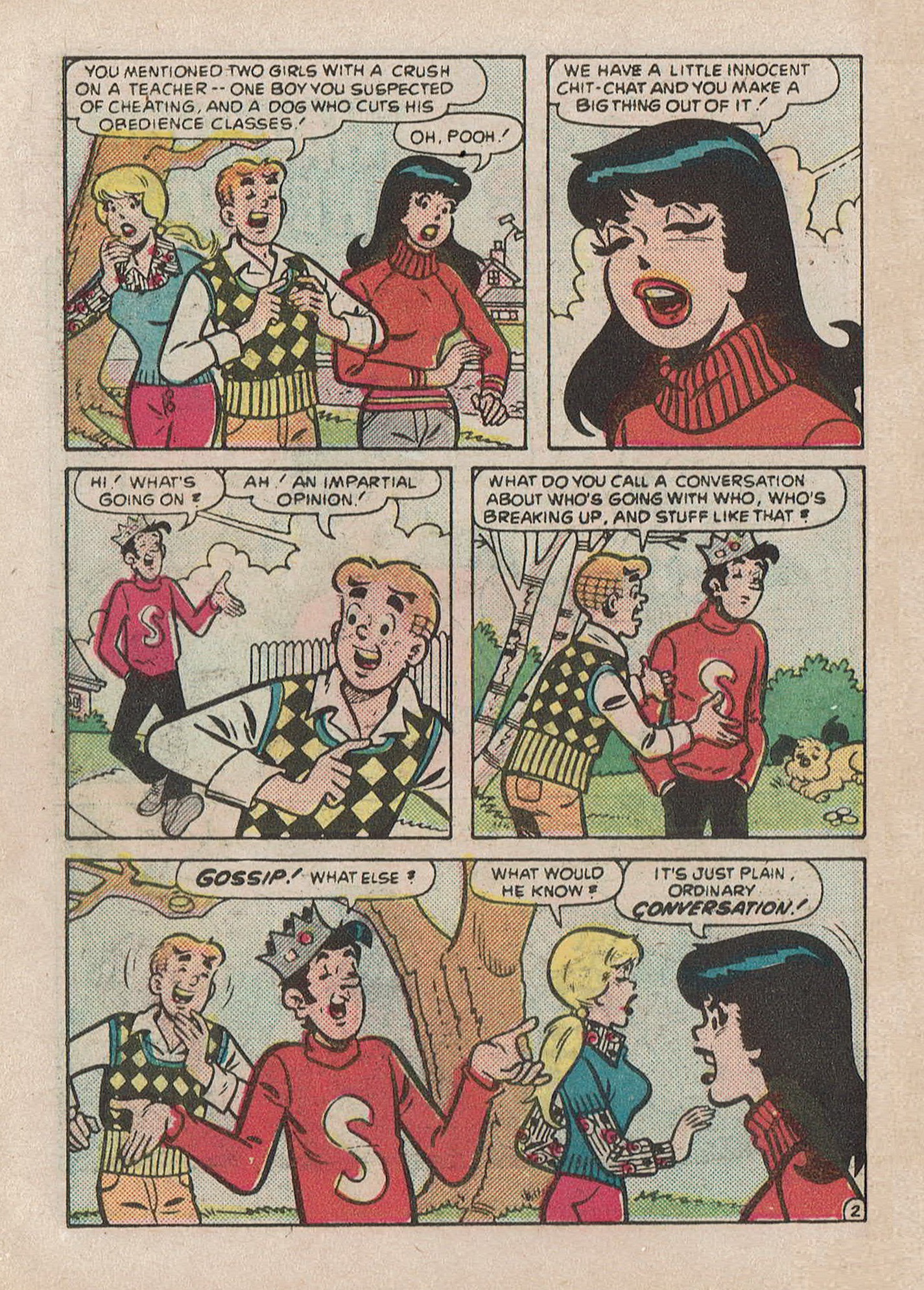 Read online Archie's Double Digest Magazine comic -  Issue #28 - 218