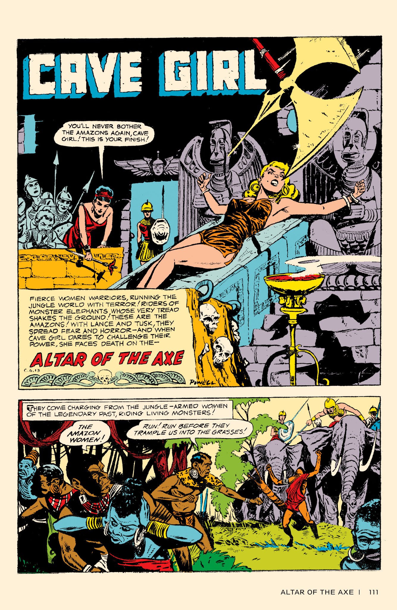 Read online Bob Powell's Complete Cave Girl comic -  Issue # TPB (Part 2) - 12