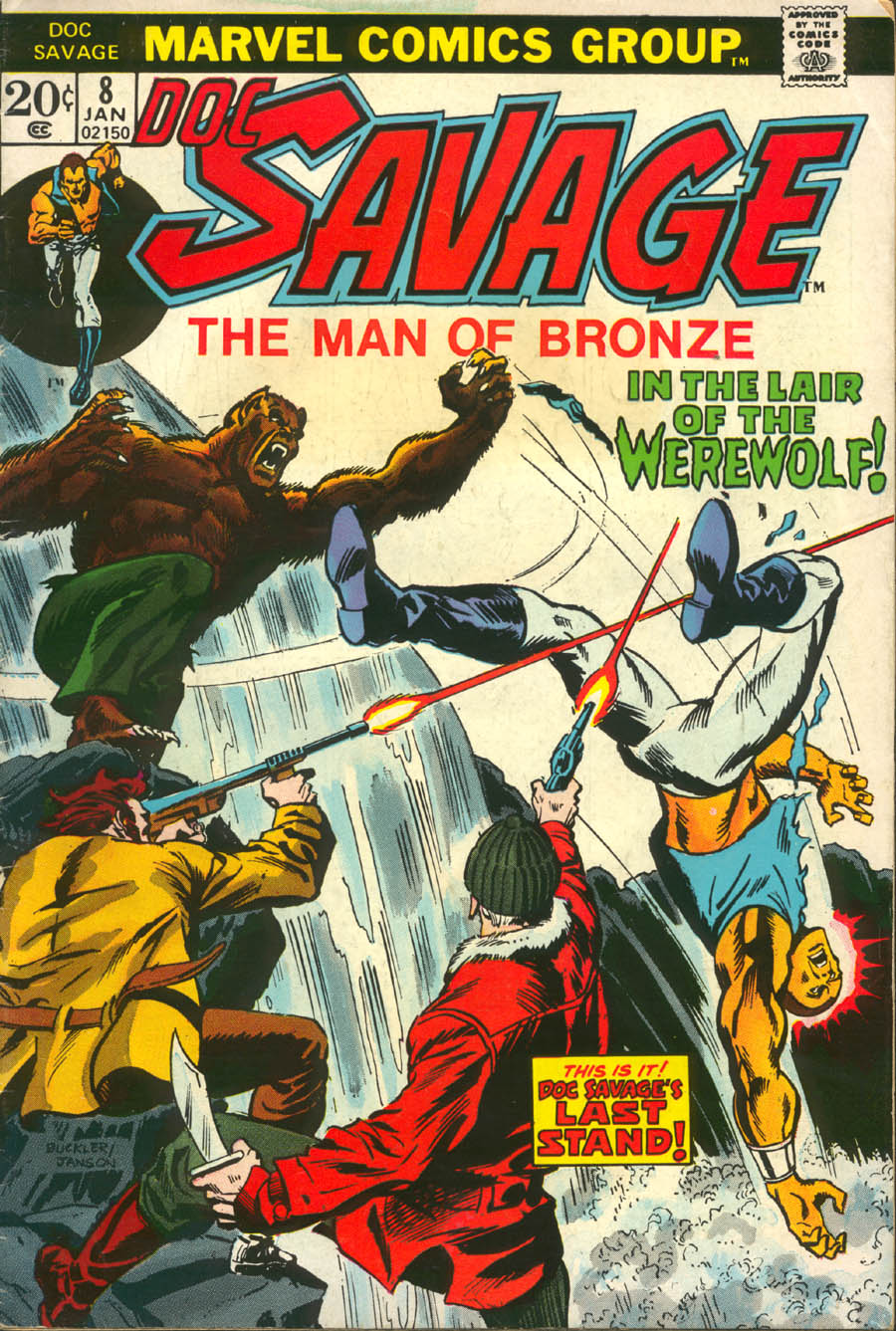 Read online Doc Savage (1972) comic -  Issue #8 - 1