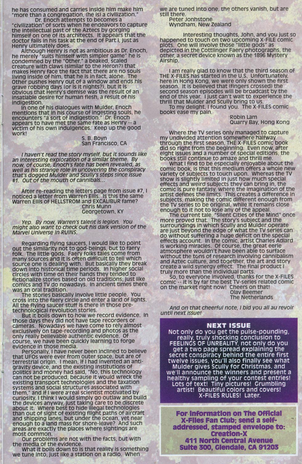 Read online The X-Files (1995) comic -  Issue #11 - 25