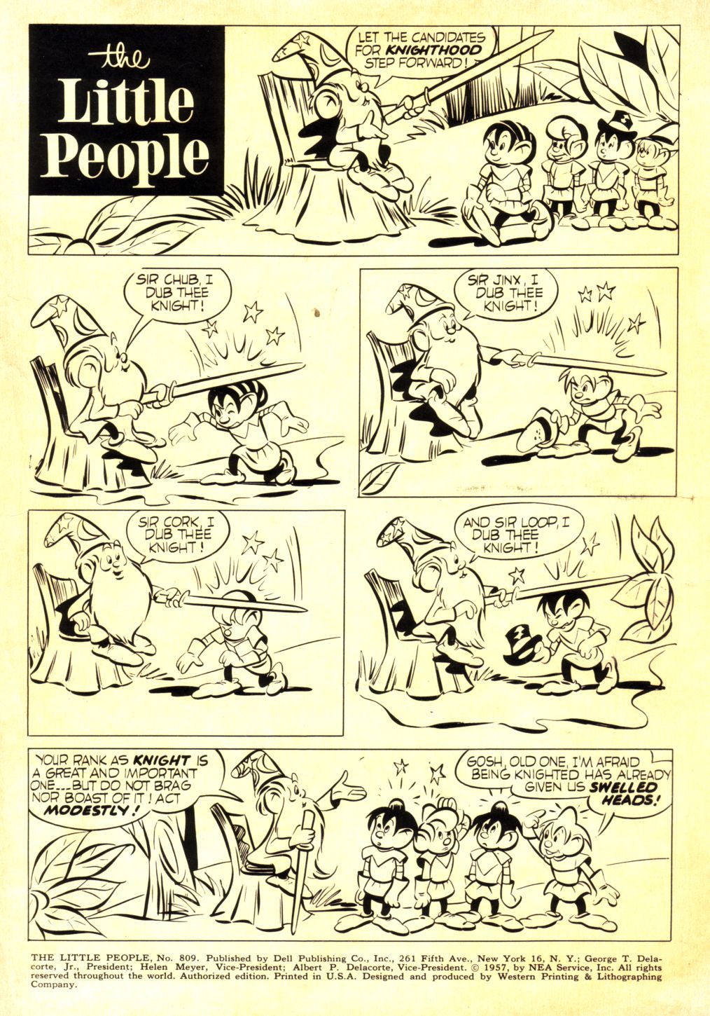 Read online Four Color Comics comic -  Issue #809 - 2