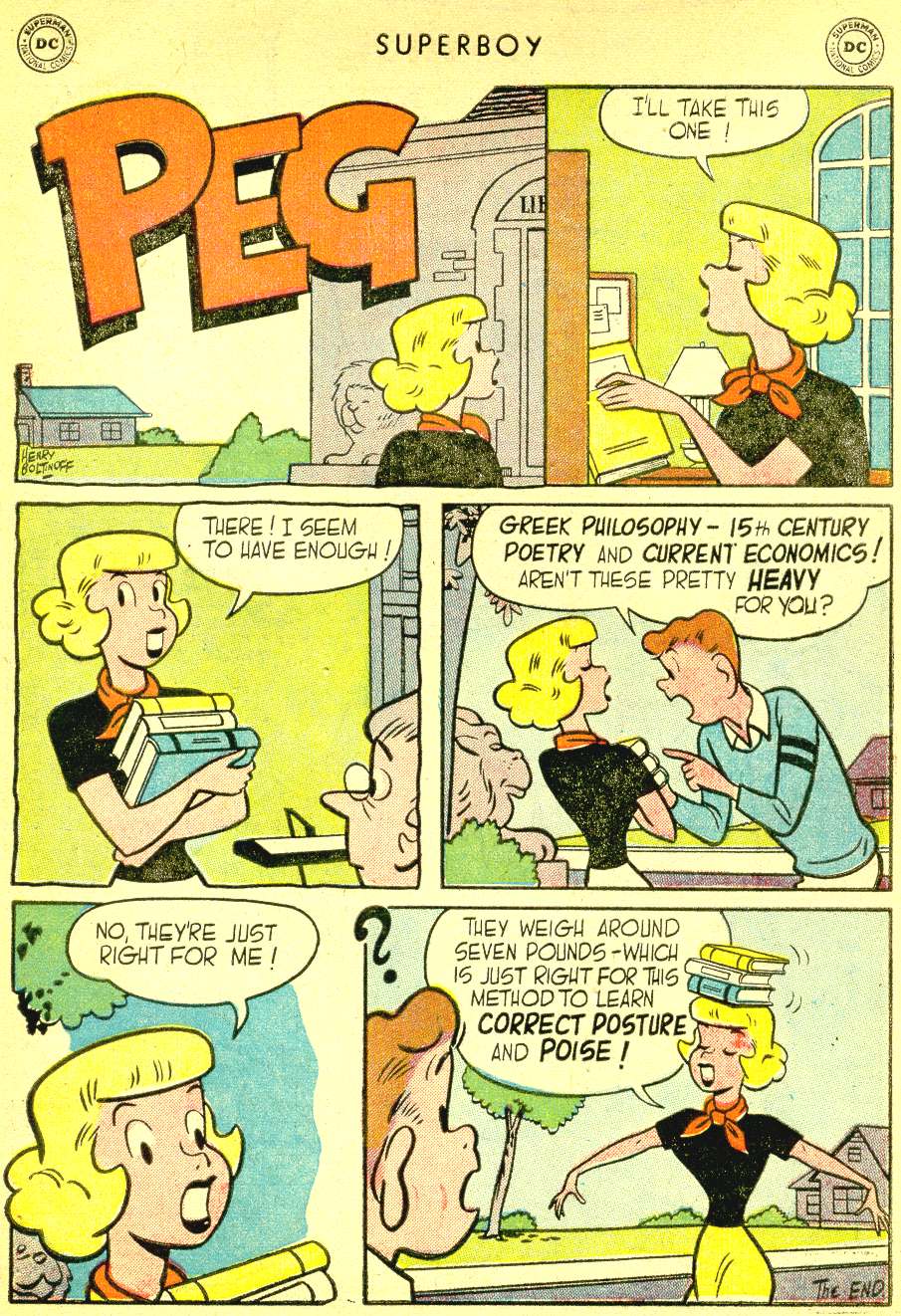 Read online Superboy (1949) comic -  Issue #41 - 30