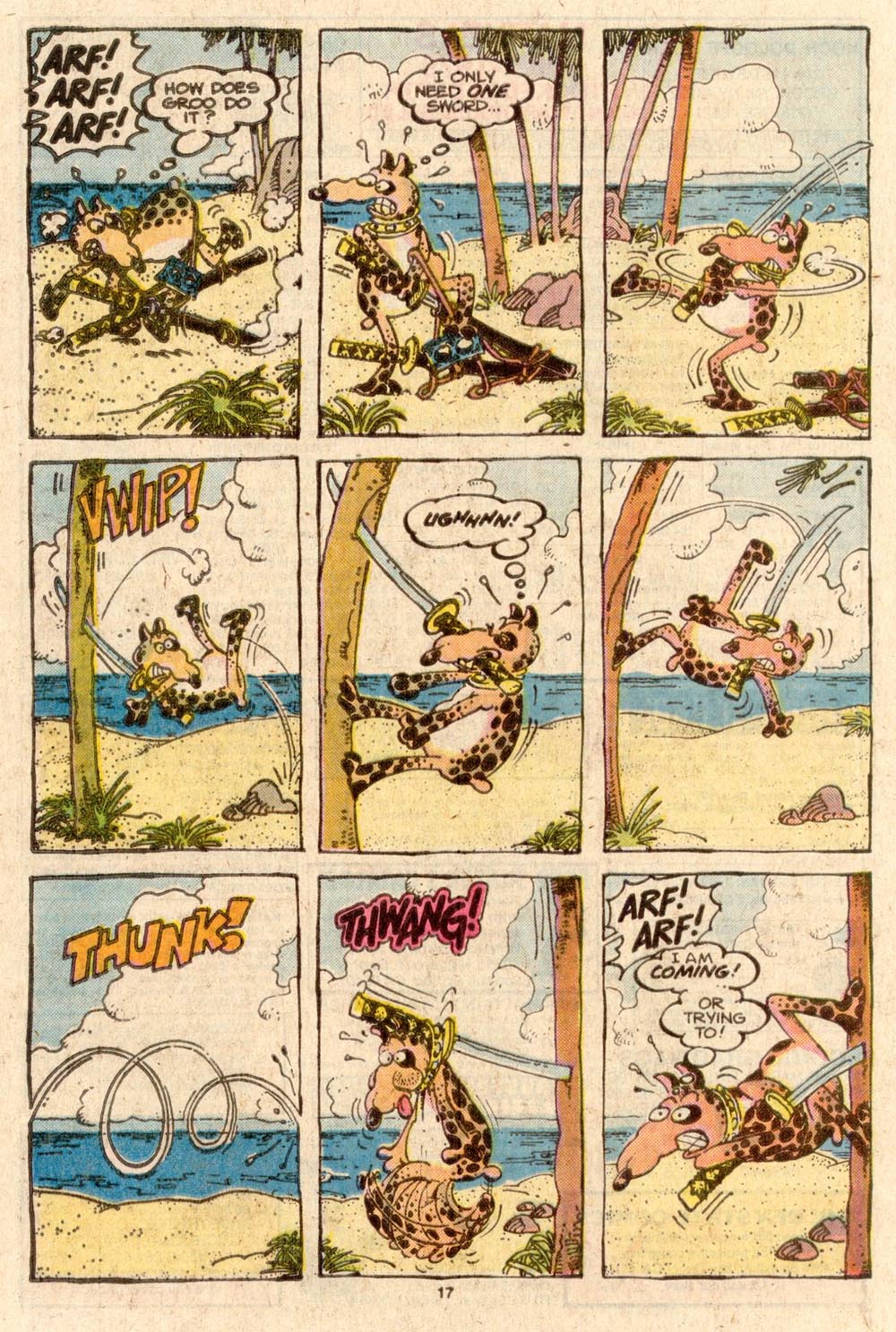 Read online Sergio Aragonés Groo the Wanderer comic -  Issue #44 - 17