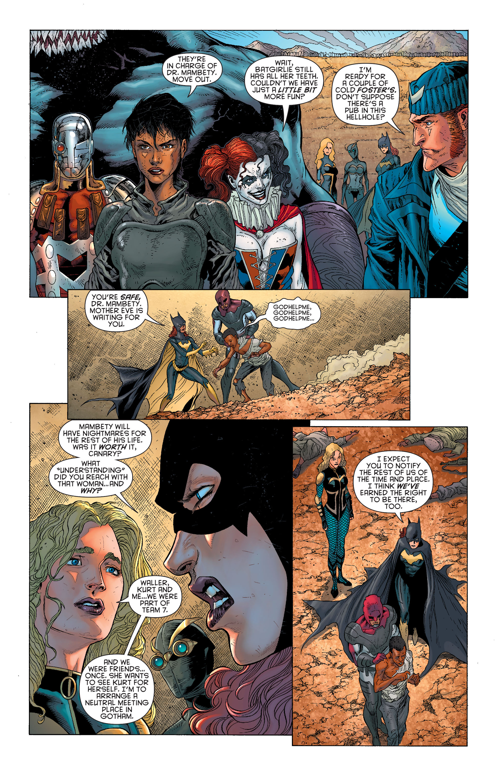 Read online Birds of Prey (2011) comic -  Issue #34 - 14