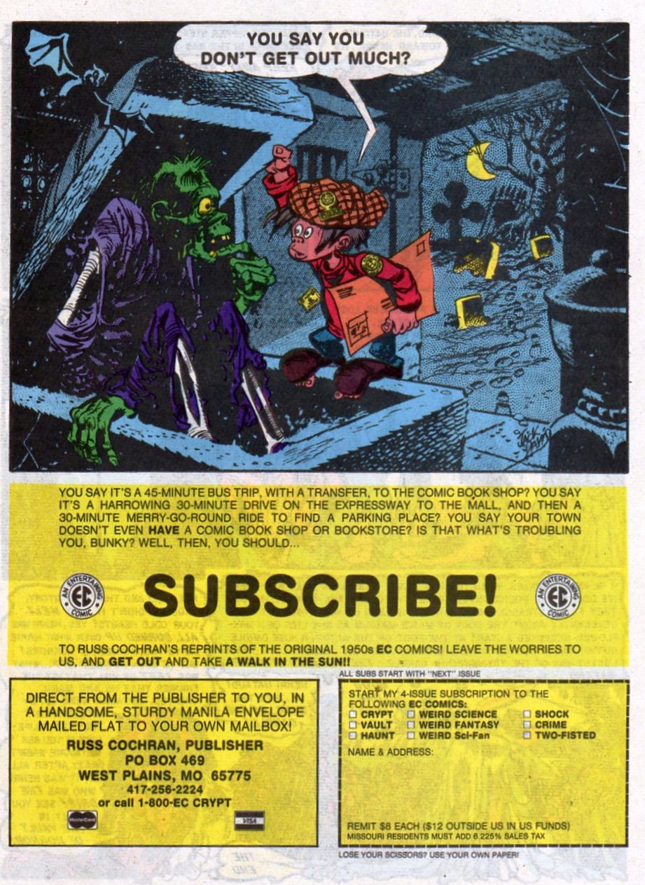 Read online Tales From The Crypt (1950) comic -  Issue #25 - 35
