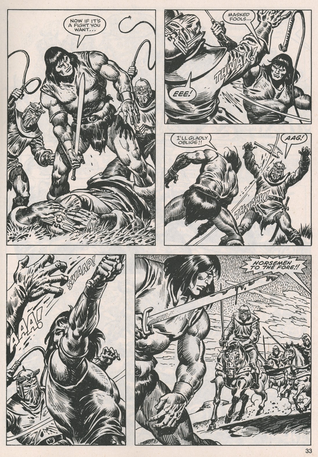Read online The Savage Sword Of Conan comic -  Issue #116 - 33