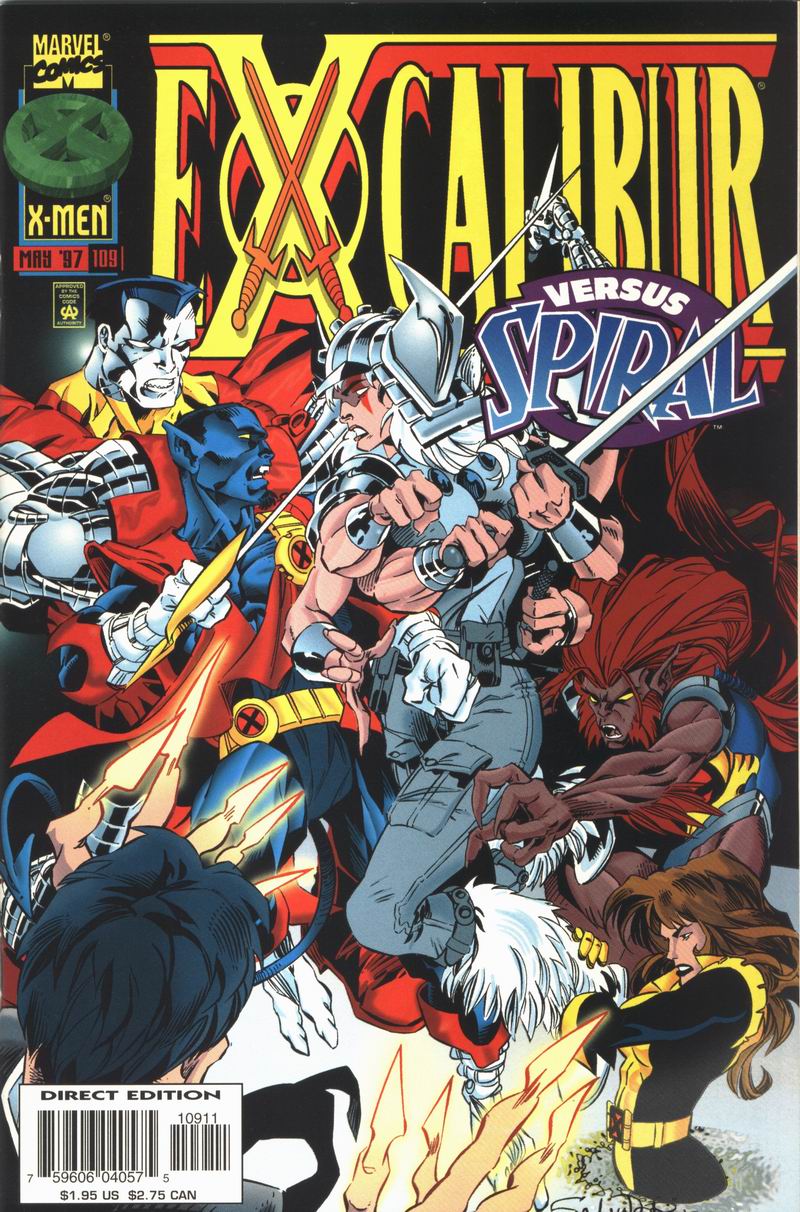 Read online Excalibur (1988) comic -  Issue #109 - 1