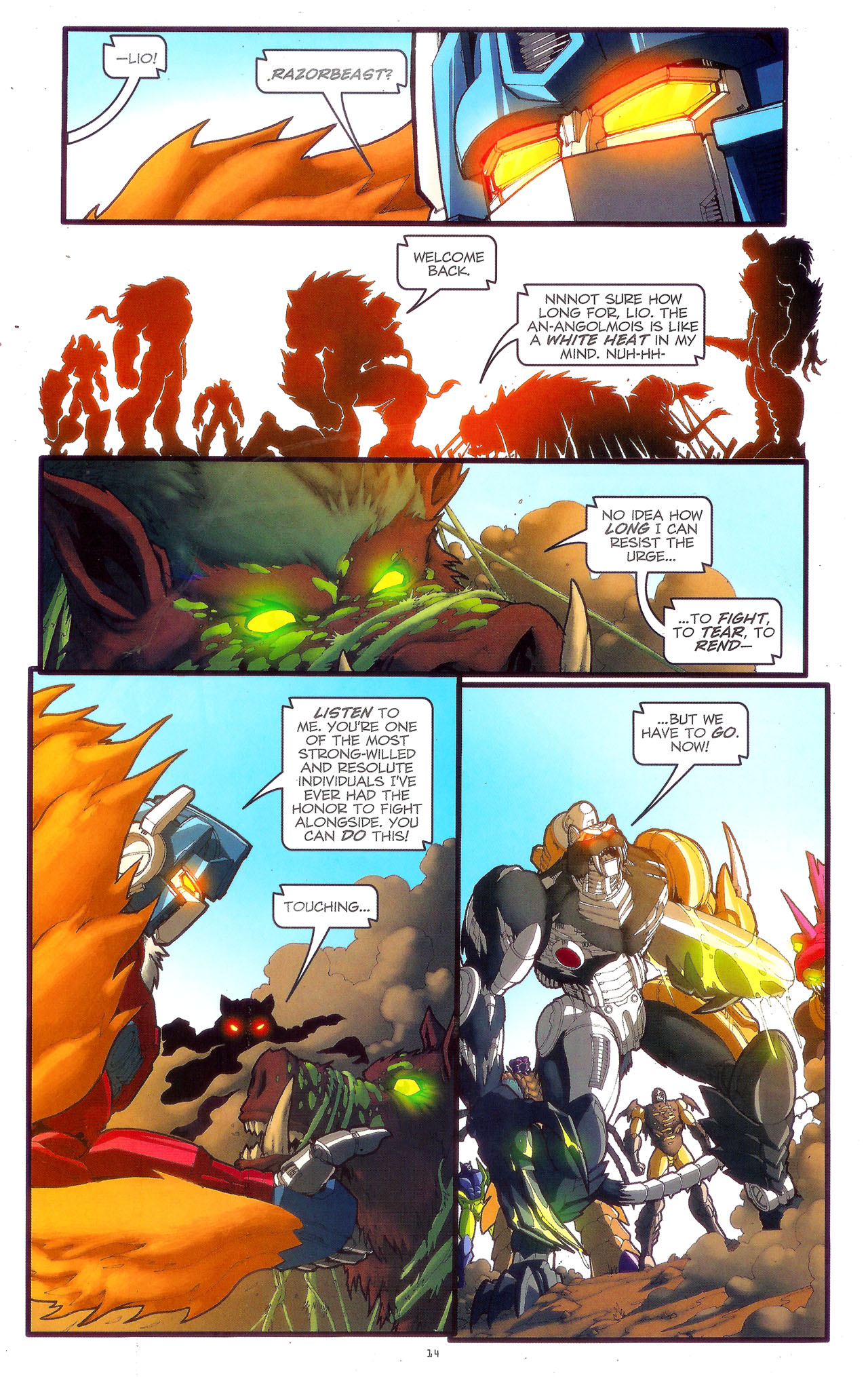 Read online Transformers: Beast Wars: The Ascending comic -  Issue #3 - 17