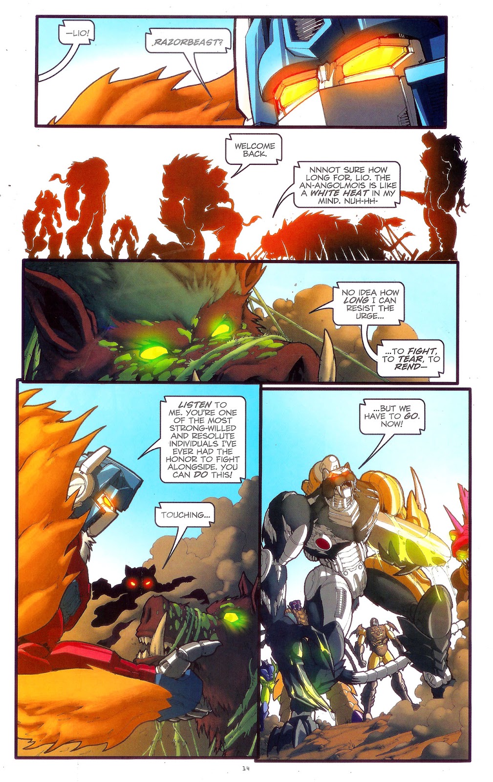 Transformers: Beast Wars: The Ascending issue 3 - Page 17