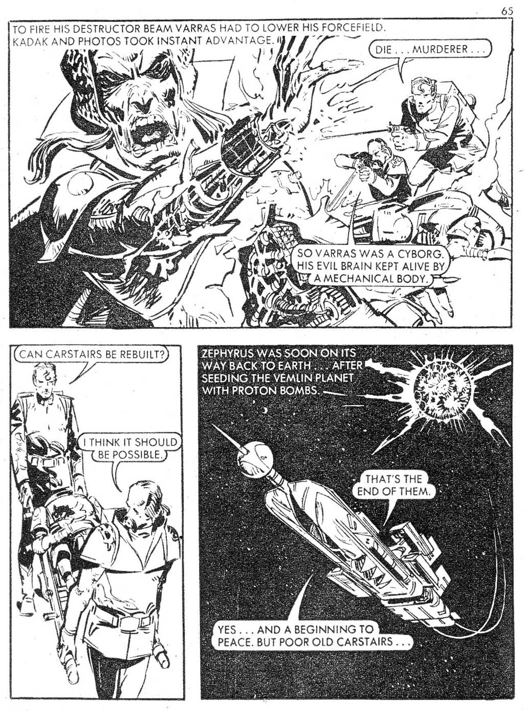 Read online Starblazer comic -  Issue #18 - 65