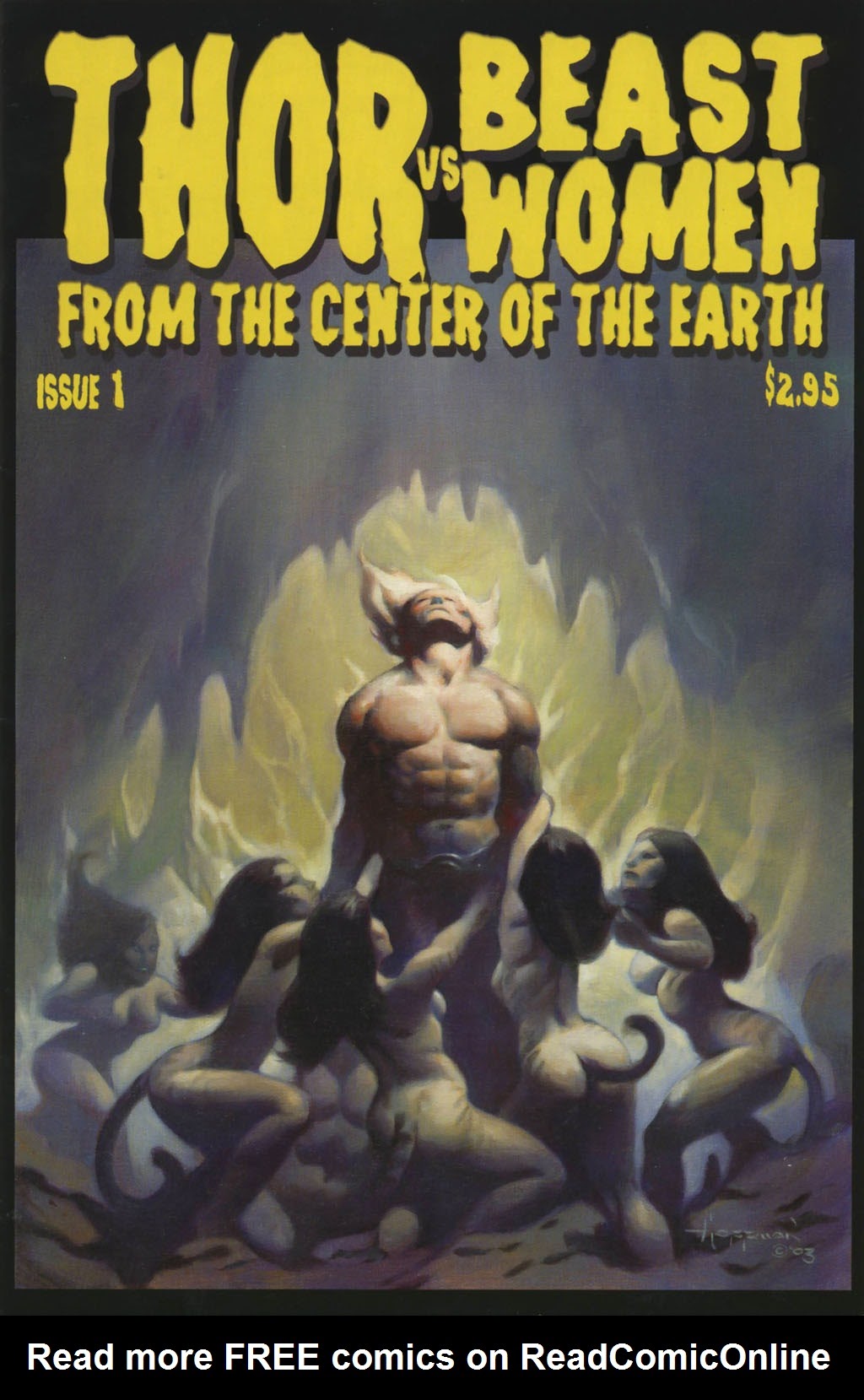 Read online Thor vs Beast Women From the Center of the Earth comic -  Issue # Full - 1