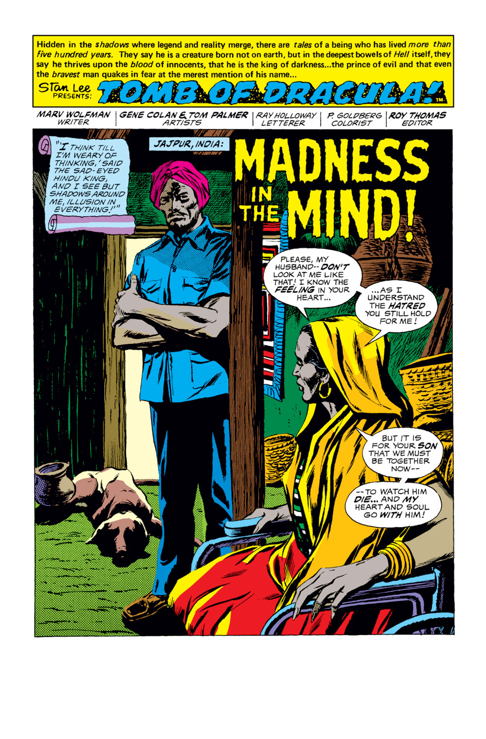 Read online Tomb of Dracula (1972) comic -  Issue #28 - 2