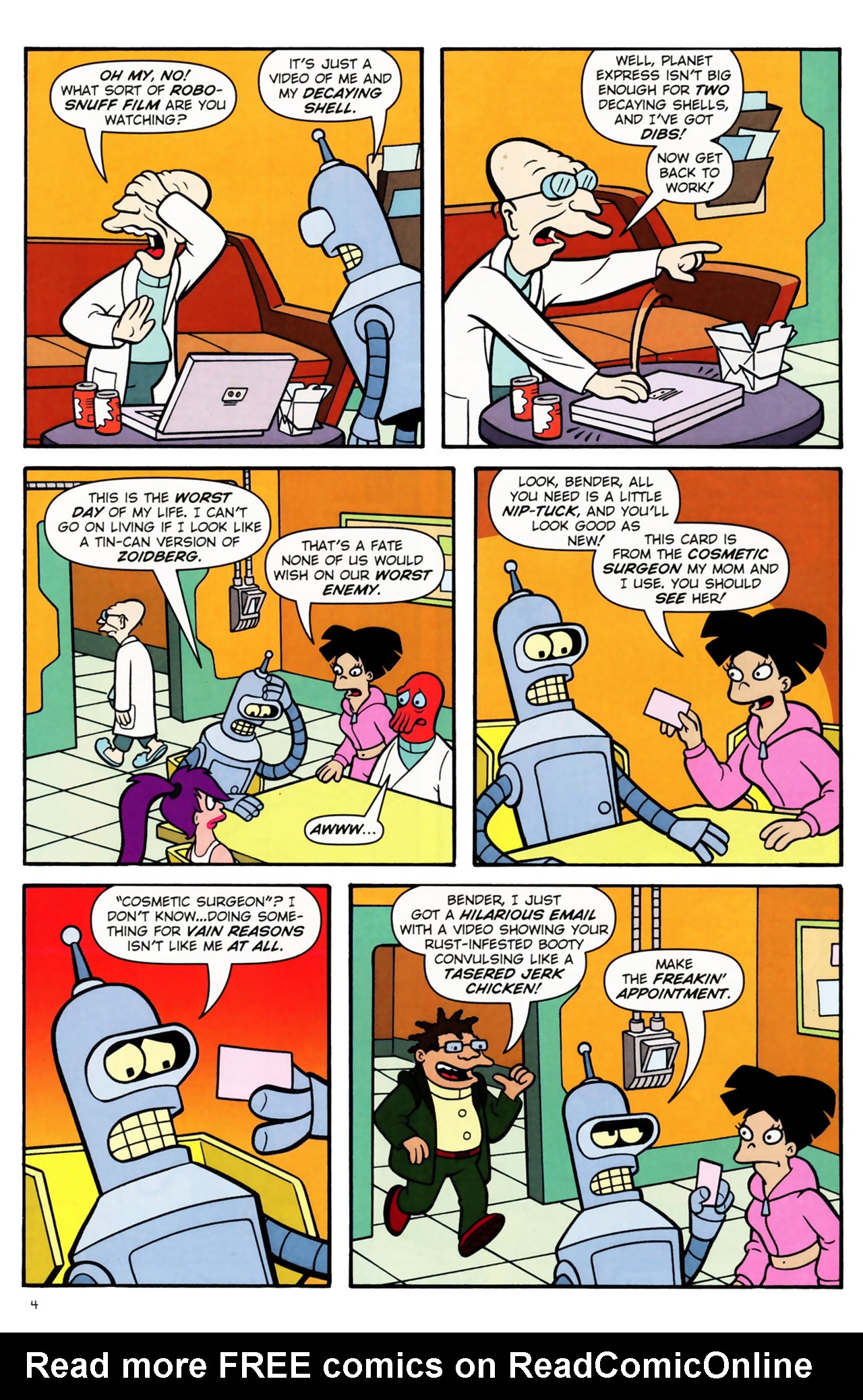 Read online Futurama Comics comic -  Issue #52 - 5