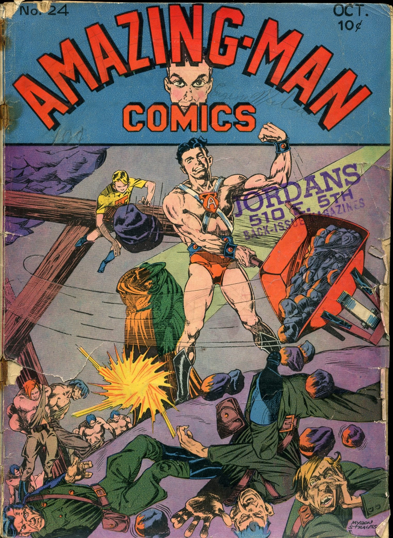 Amazing Man Comics issue 24 - Page 1