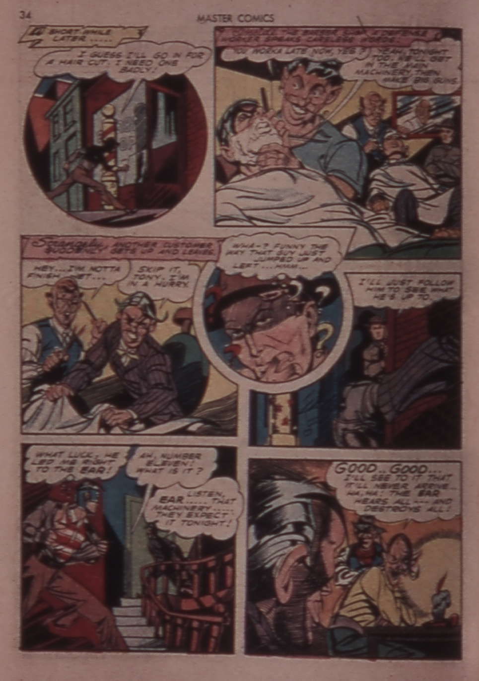 Read online Master Comics comic -  Issue #30 - 34