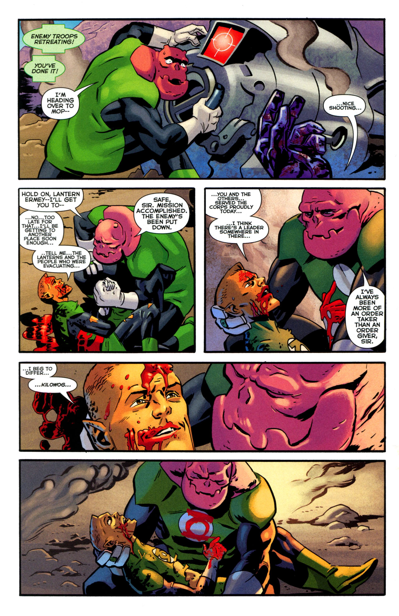 Read online Blackest Night: Tales of the Corps comic -  Issue #3 - 10