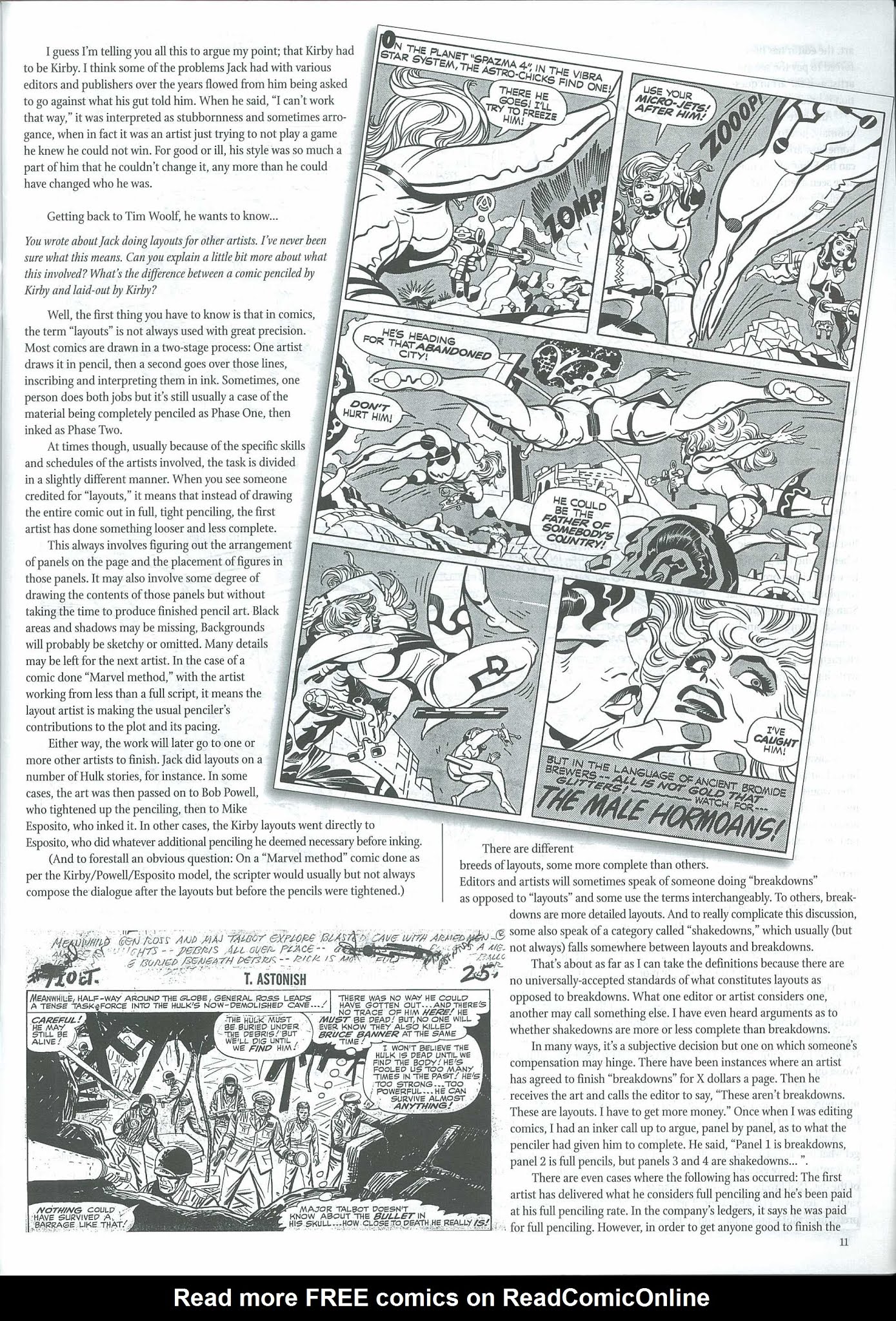 Read online The Jack Kirby Collector comic -  Issue #39 - 13