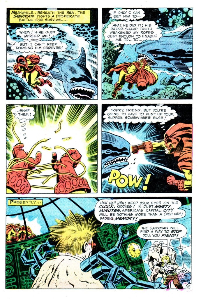 Read online The Sandman (1974) comic -  Issue #6 - 16