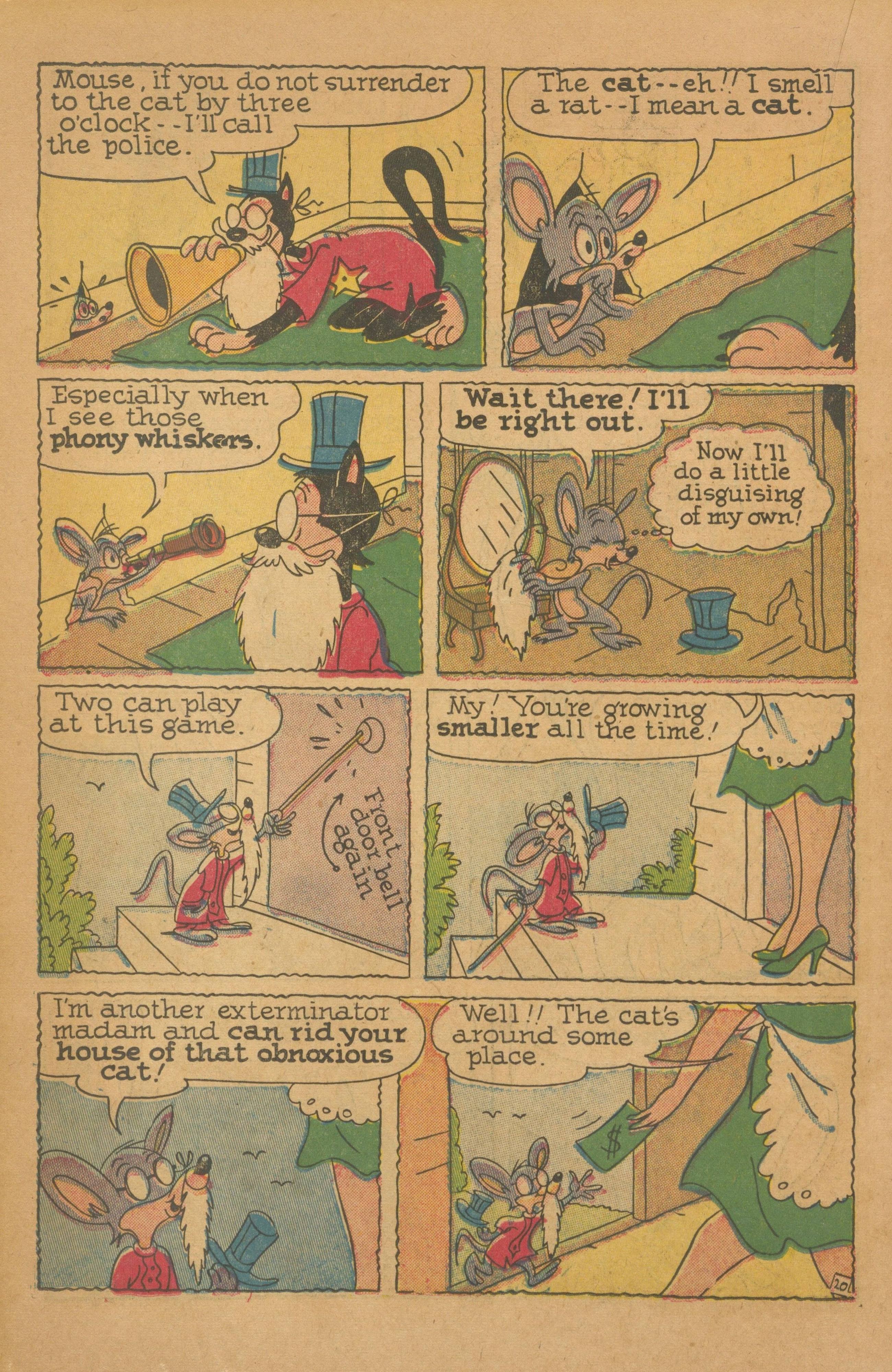 Read online Paul Terry's Mighty Mouse Comics comic -  Issue #70 - 22