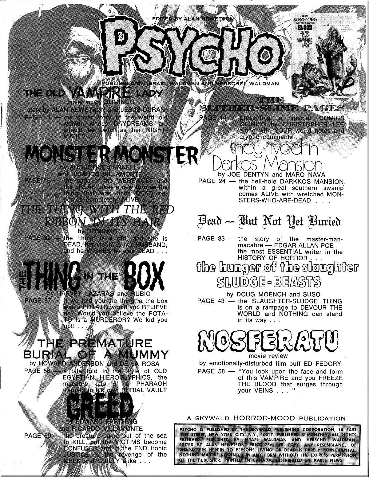Read online Psycho comic -  Issue #16 - 3