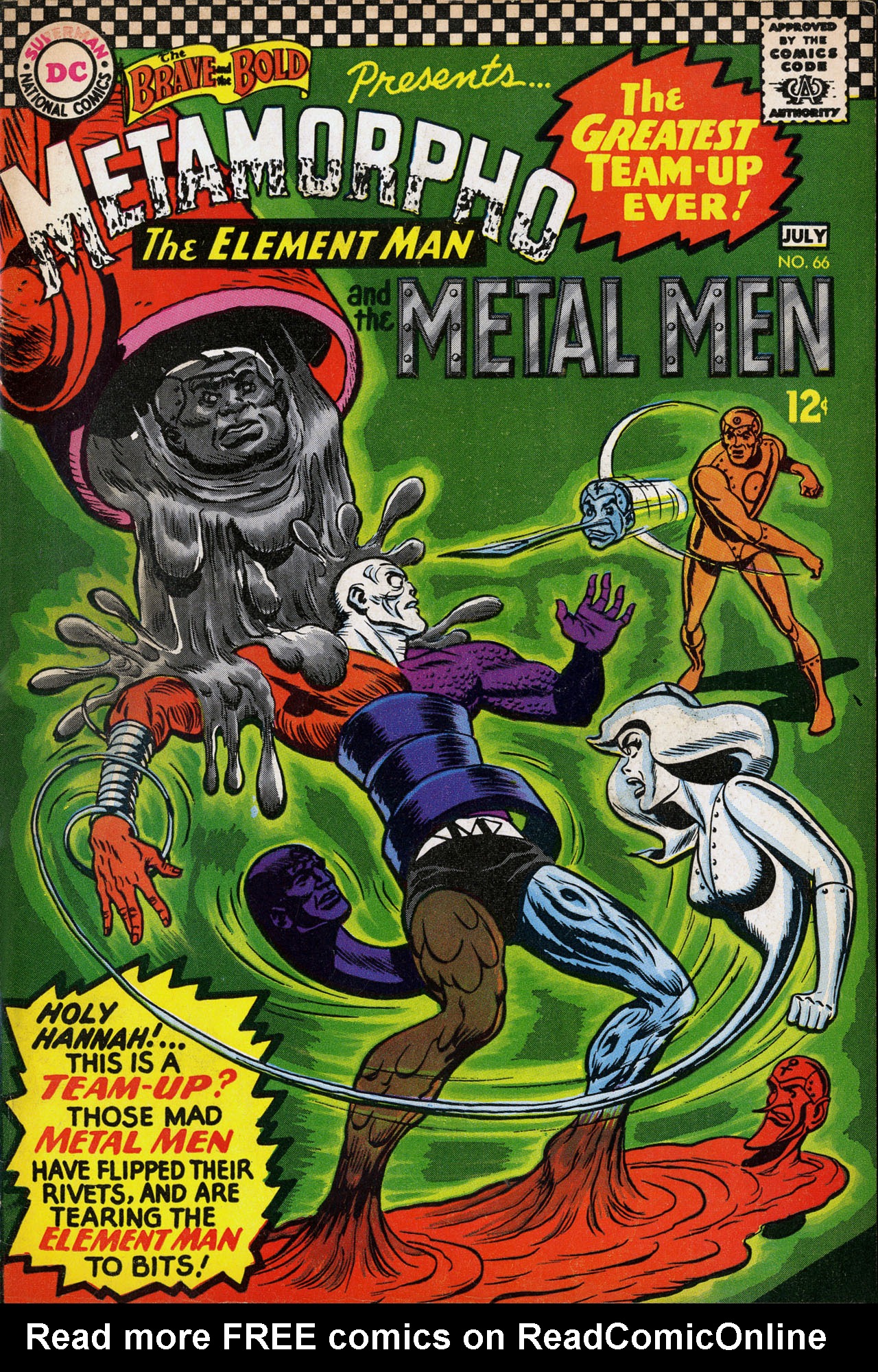 Read online The Brave and the Bold (1955) comic -  Issue #66 - 1
