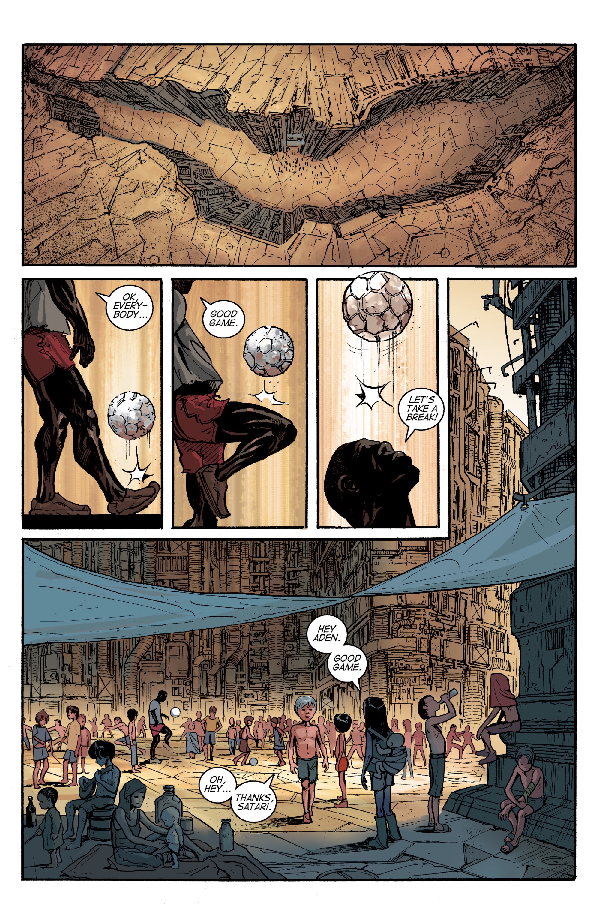Read online Planetoid Praxis comic -  Issue #1 - 24