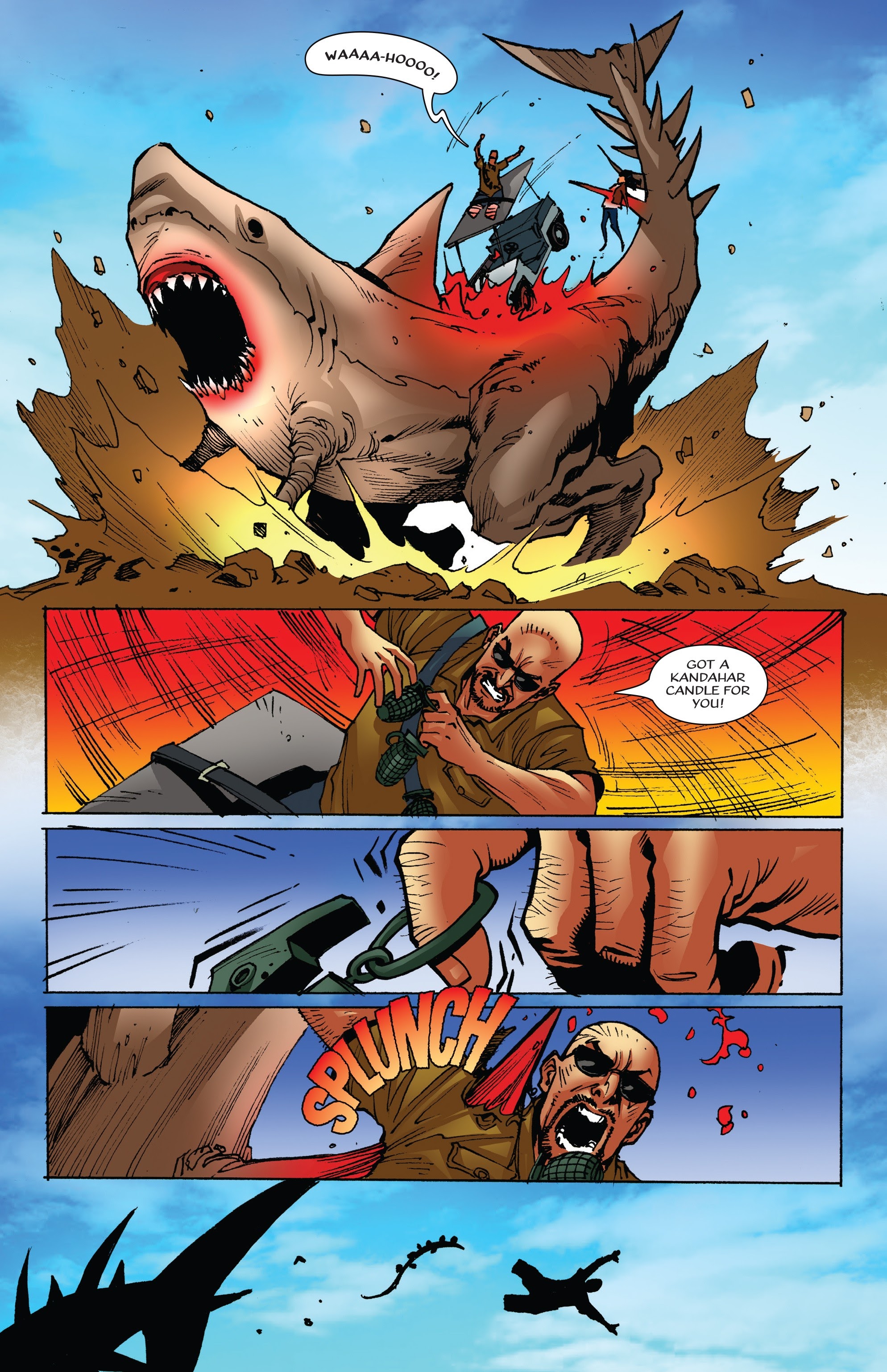 Read online Sharkasaurus comic -  Issue # TPB - 74