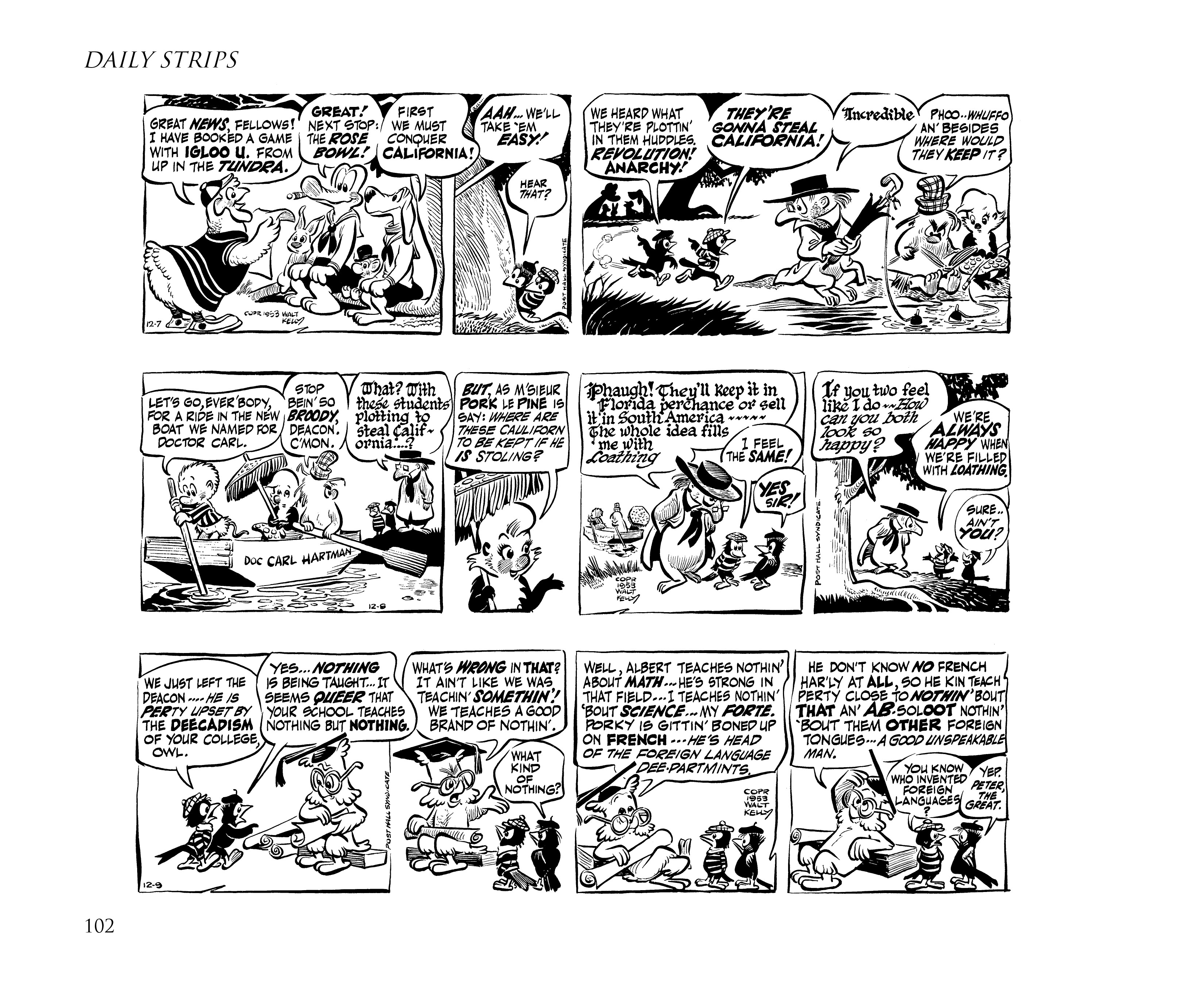 Read online Pogo by Walt Kelly: The Complete Syndicated Comic Strips comic -  Issue # TPB 3 (Part 2) - 14