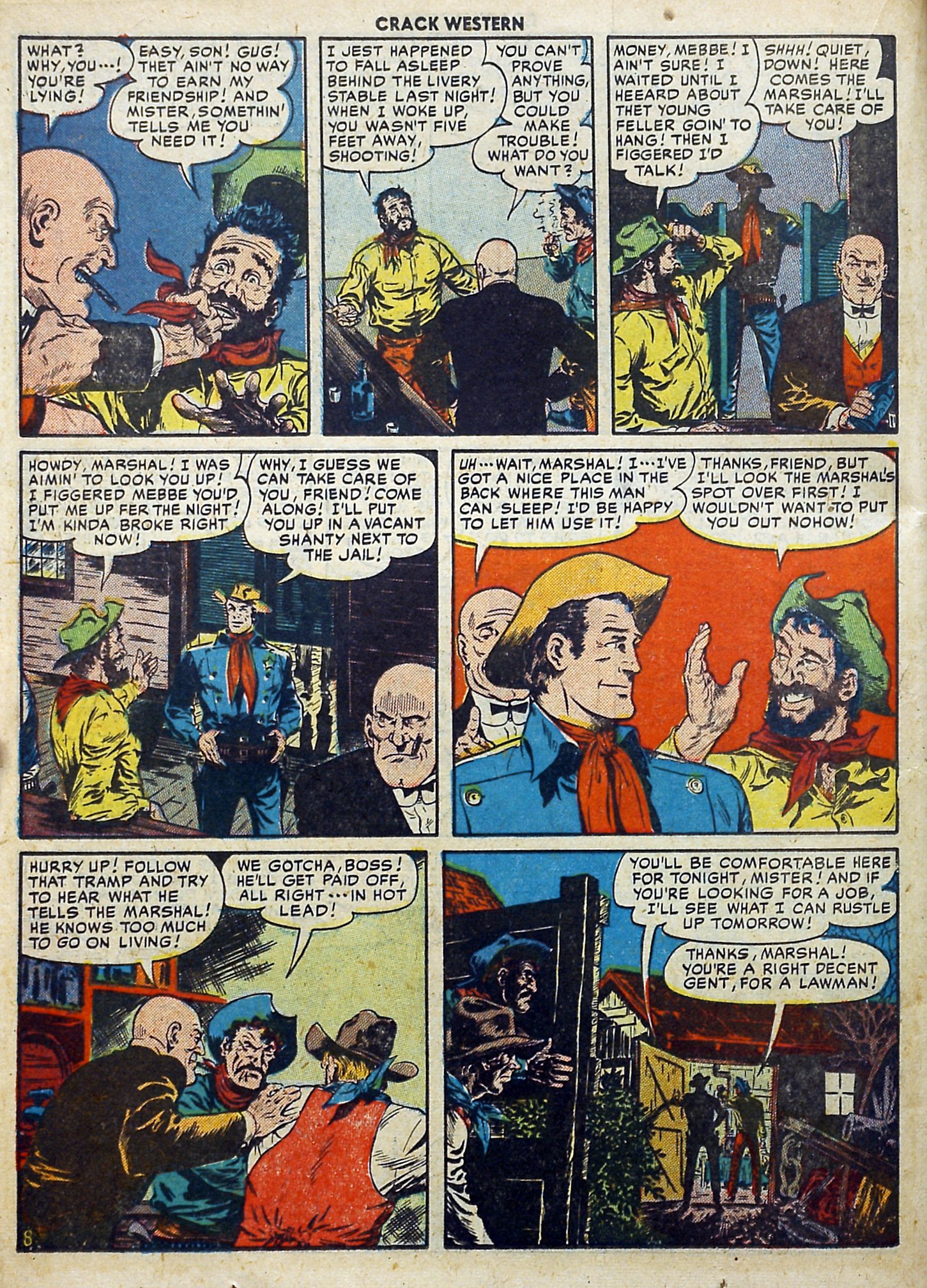 Read online Crack Western comic -  Issue #71 - 22