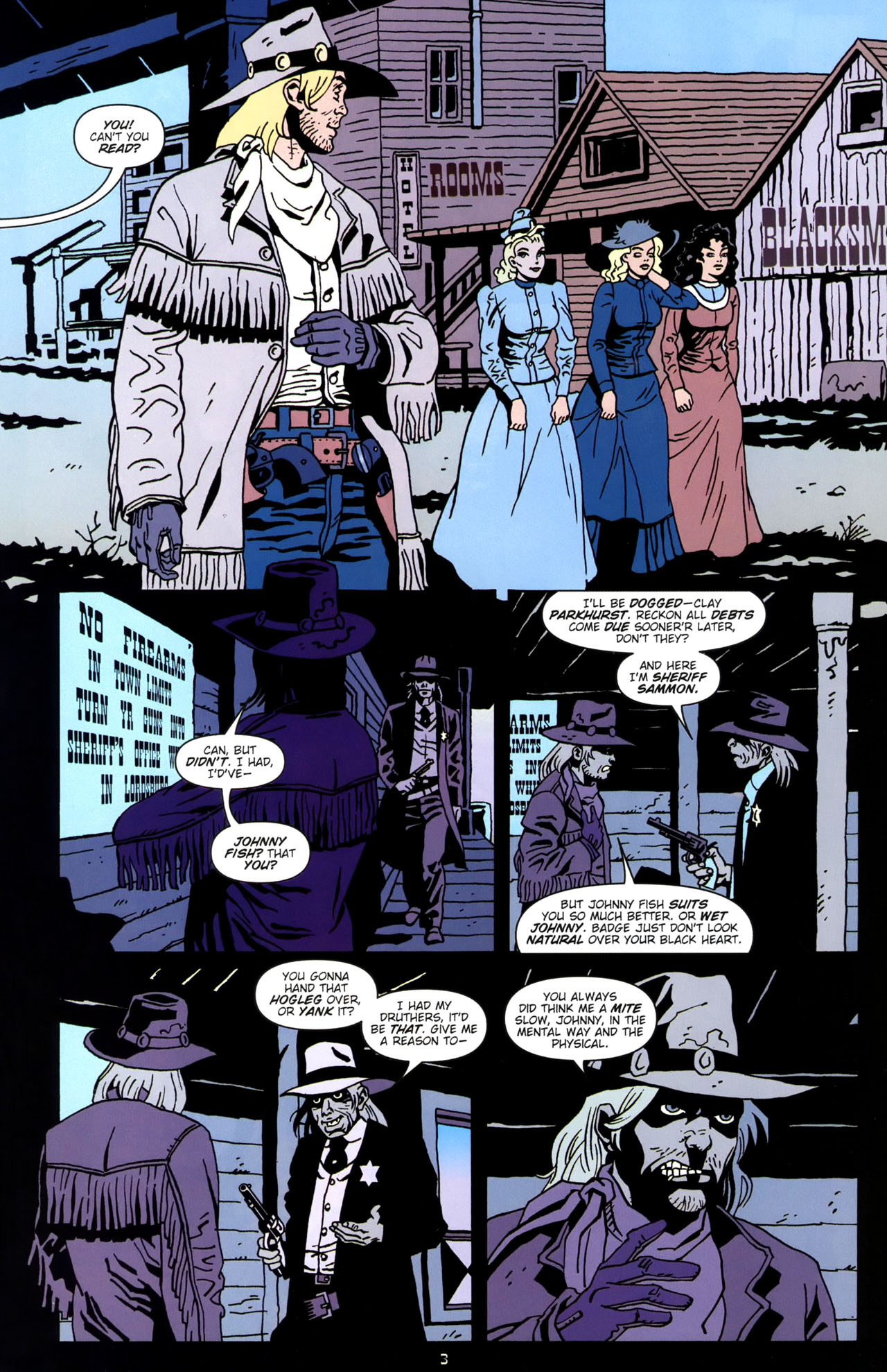 Read online Desperadoes: Buffalo Dreams comic -  Issue #1 - 5