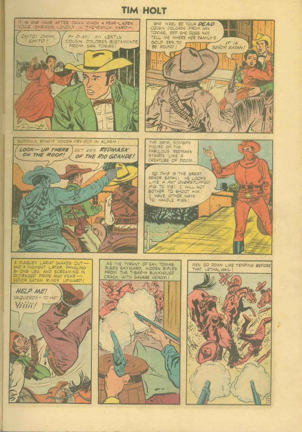 Read online Tim Holt comic -  Issue #33 - 5