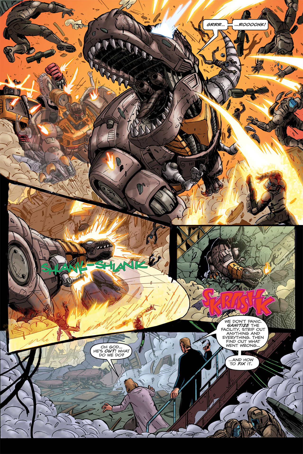 Read online Transformers Spotlight: Grimlock comic -  Issue # Full - 12
