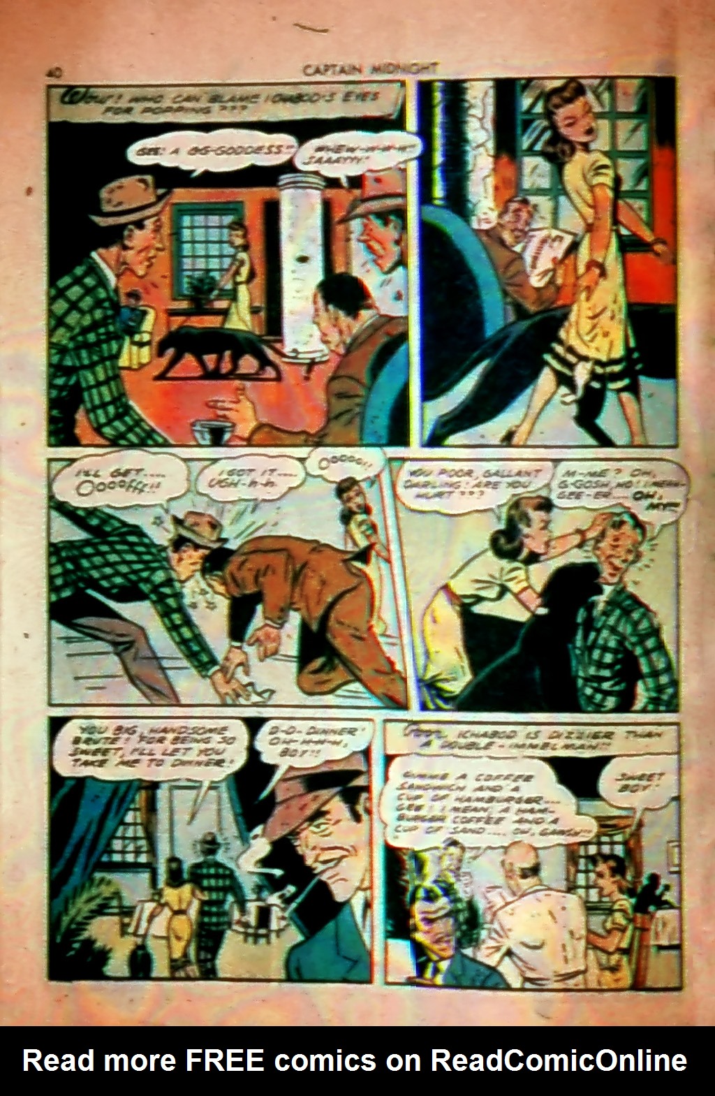 Read online Captain Midnight (1942) comic -  Issue #1 - 40