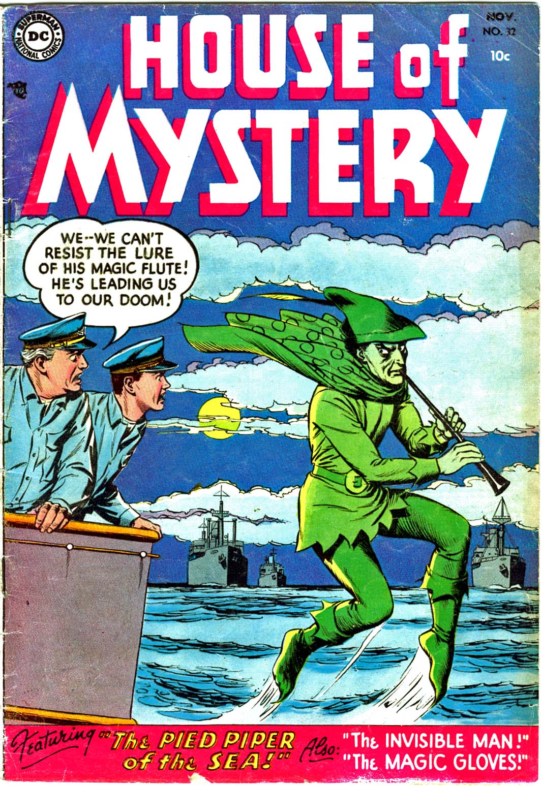 Read online House of Mystery (1951) comic -  Issue #32 - 1