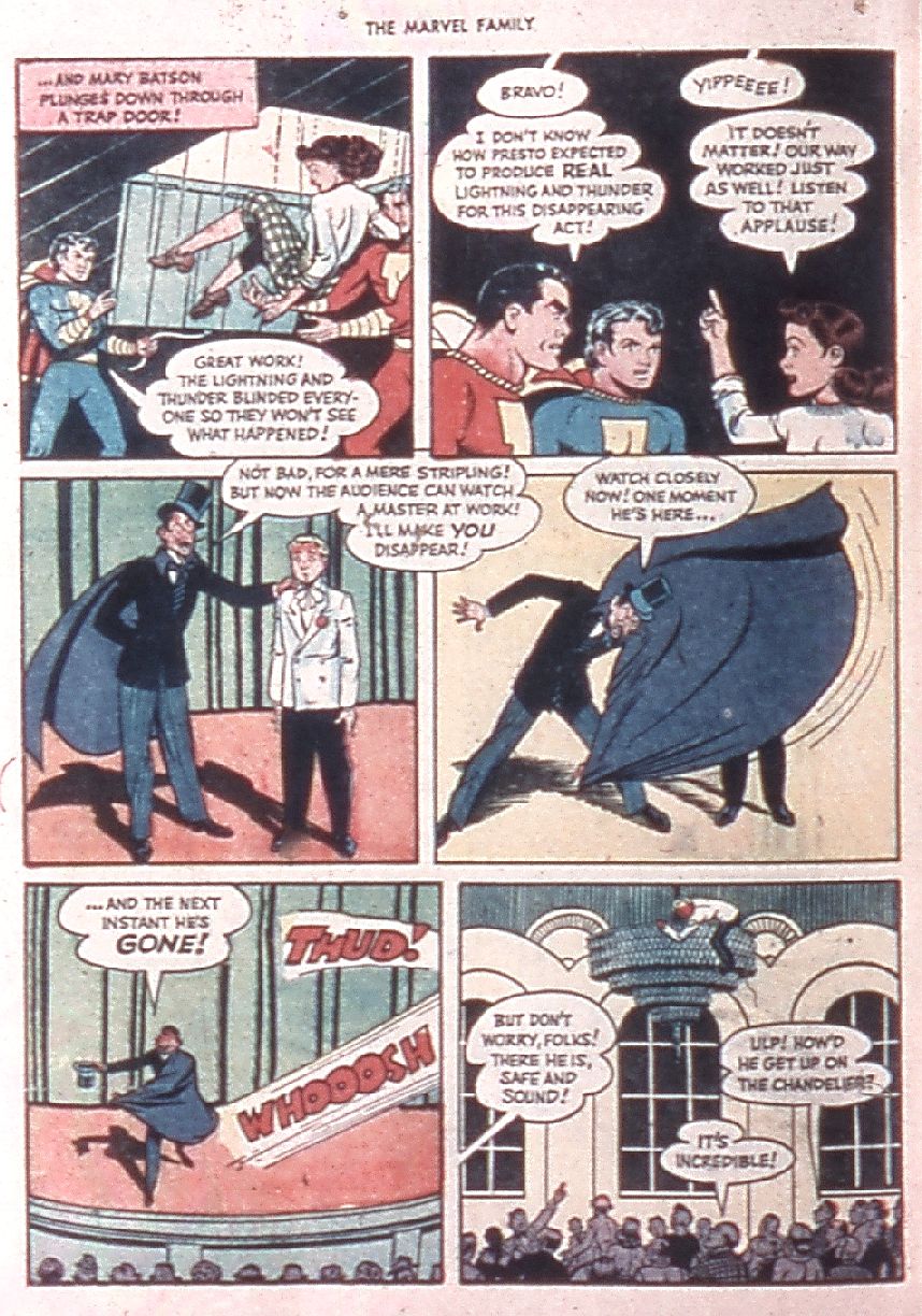 Read online The Marvel Family comic -  Issue #30 - 10