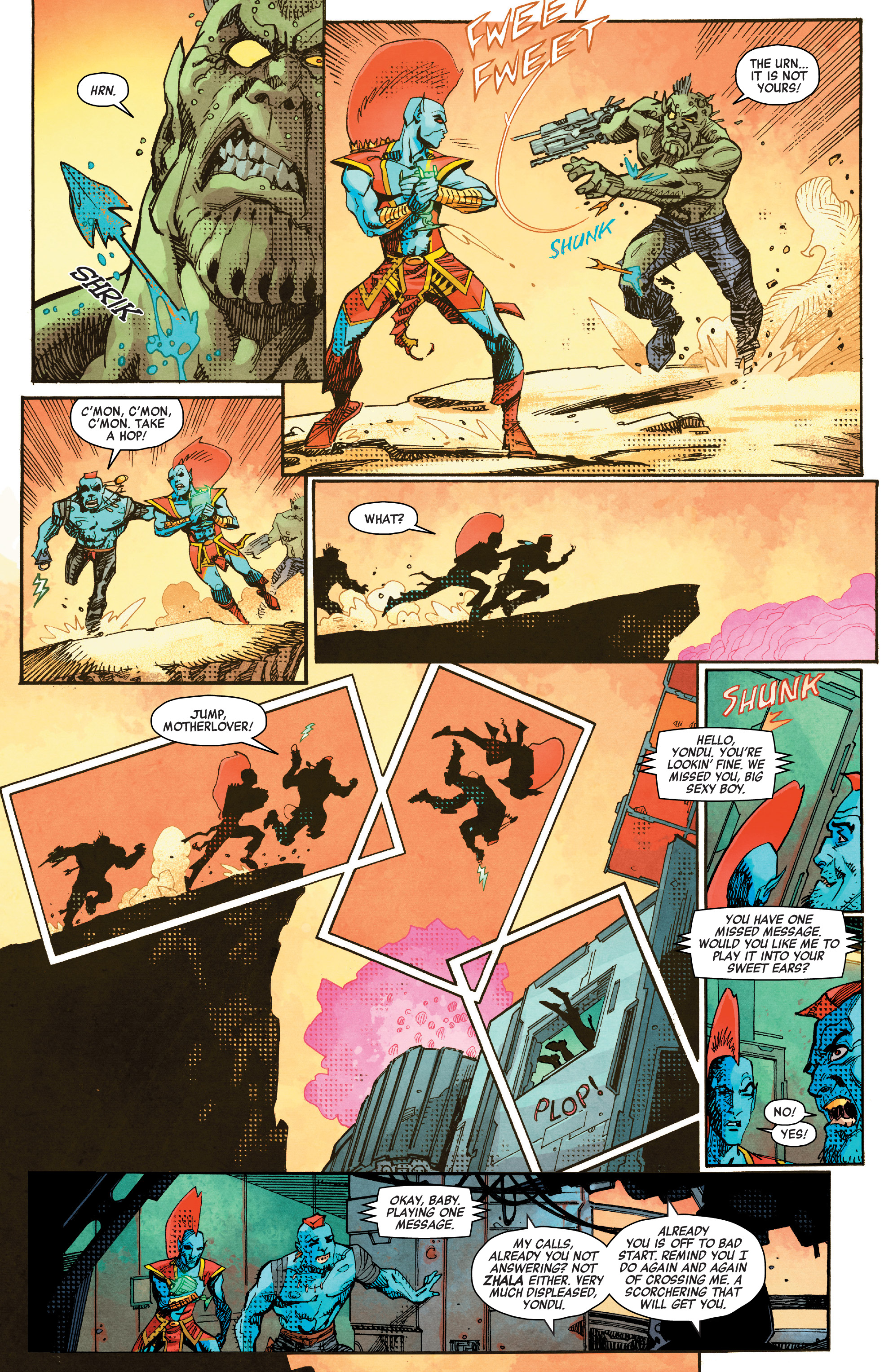 Read online Yondu comic -  Issue #3 - 19