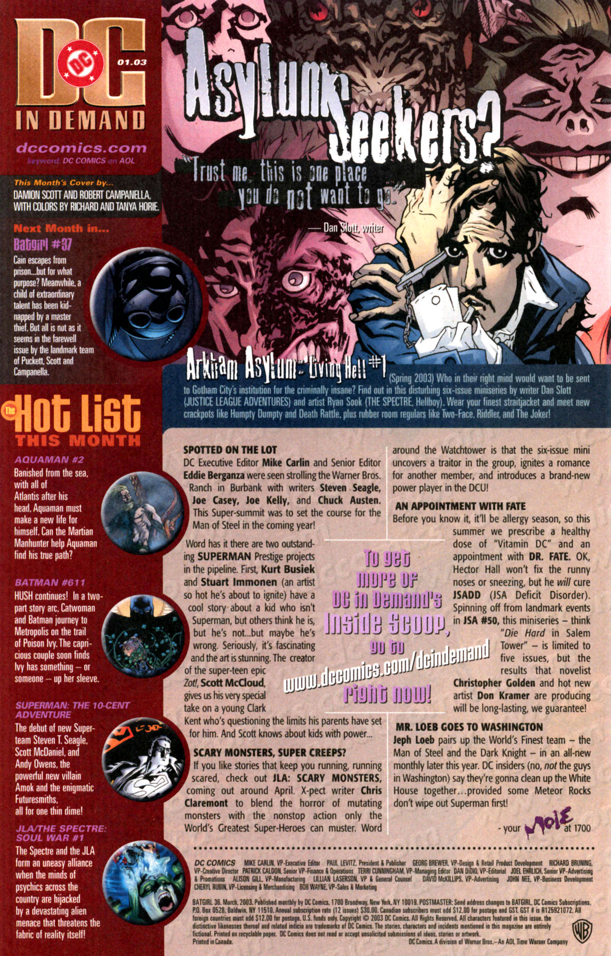 Read online Batgirl (2000) comic -  Issue #36 - 25