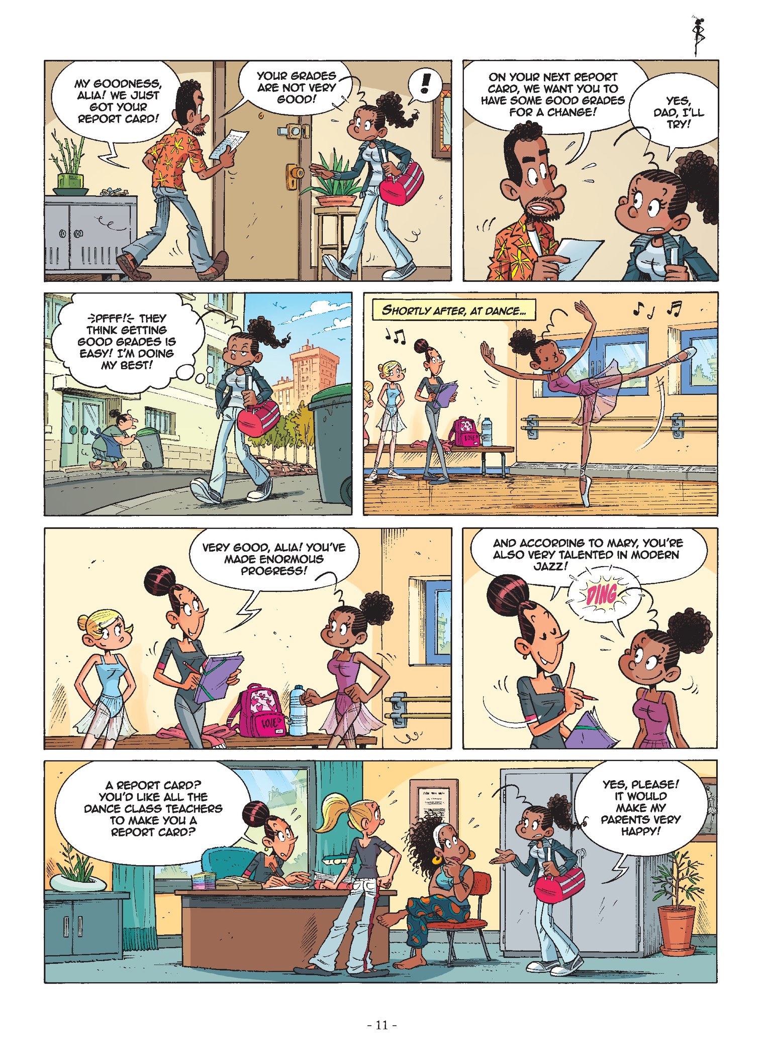 Read online Dance Class comic -  Issue #7 - 13