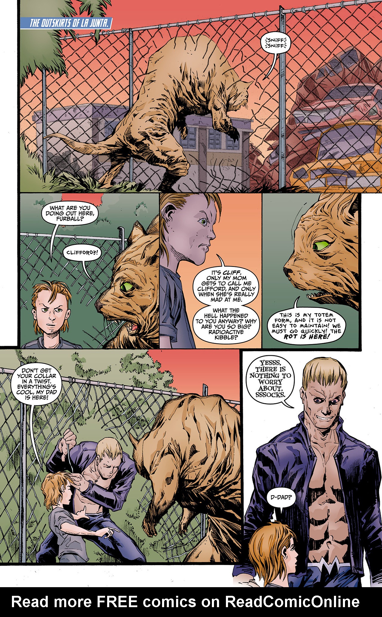 Read online Animal Man (2011) comic -  Issue #11 - 11