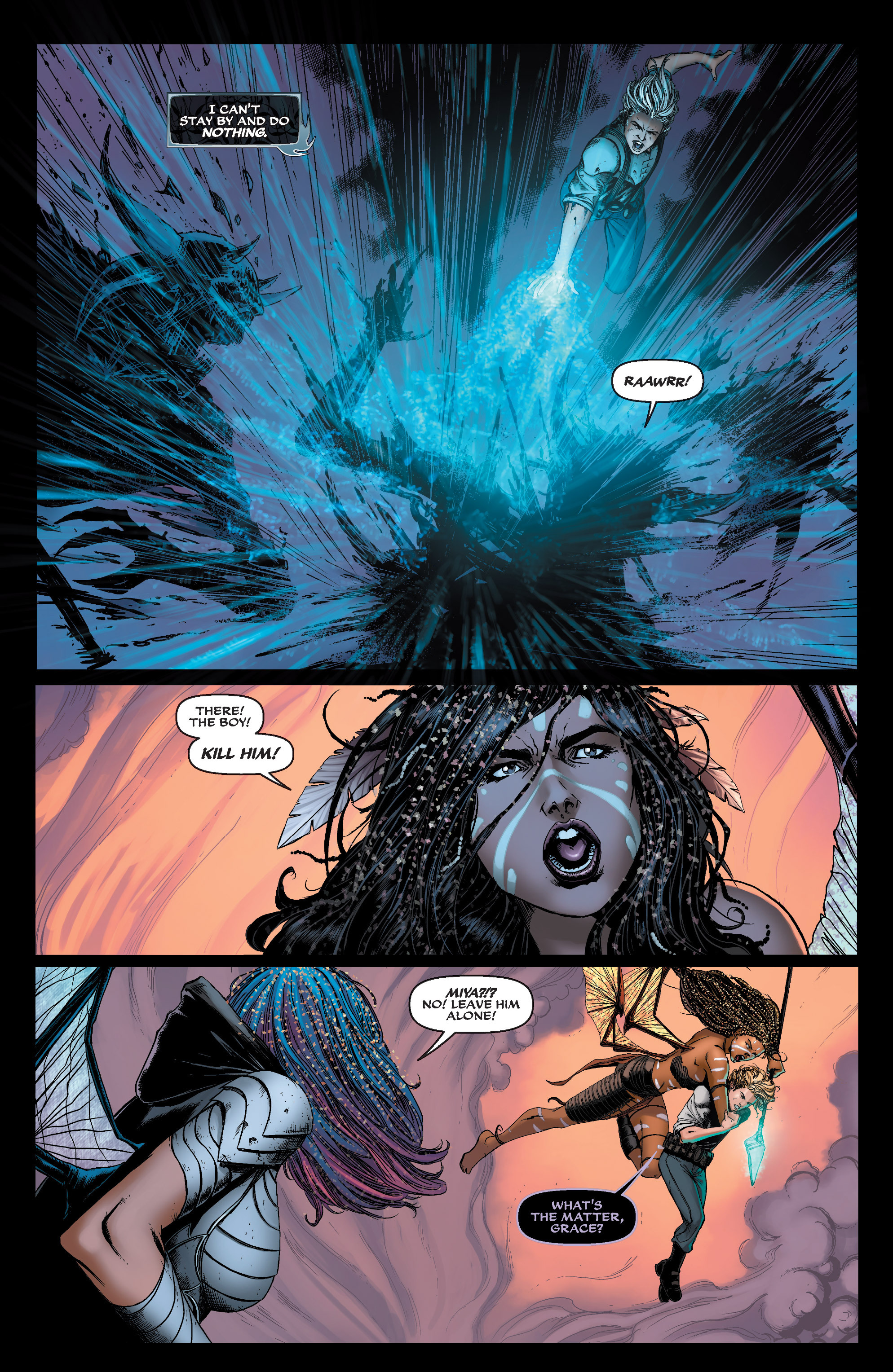 Read online Michael Turner's Soulfire (2011) comic -  Issue #6 - 19
