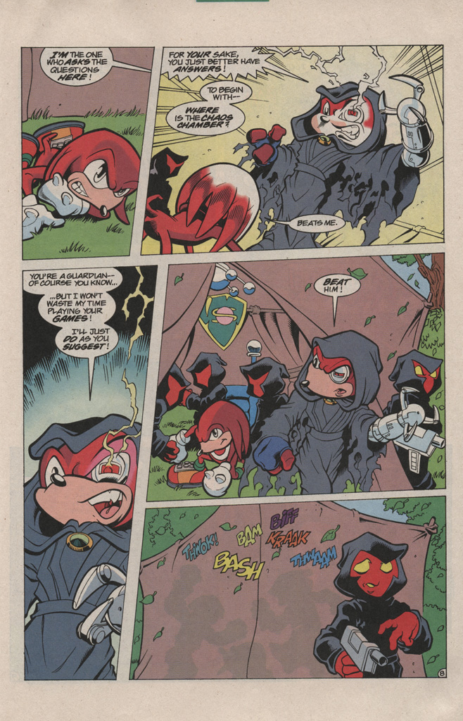 Read online Knuckles the Echidna comic -  Issue #2 - 13
